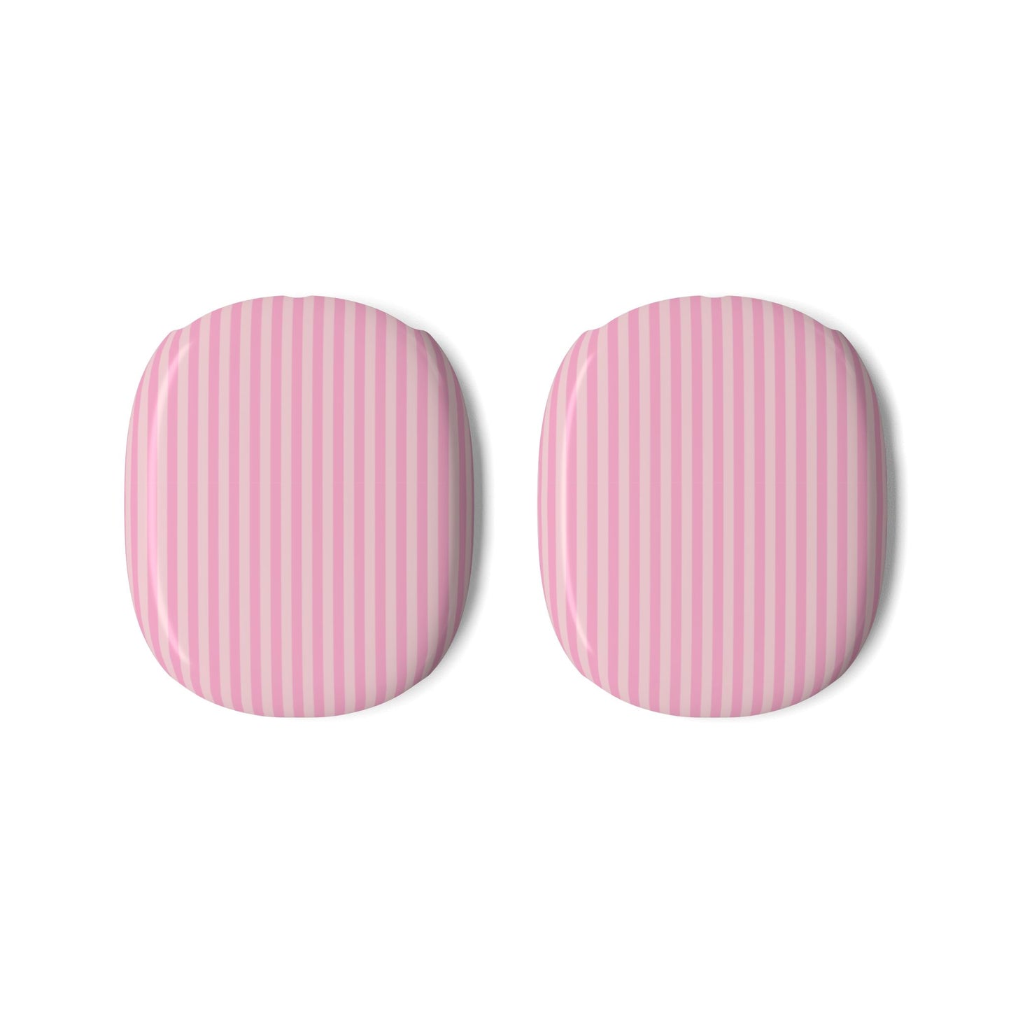 Pretty In Pink — Pink Stripe AirPods Max Ear Cup Covers