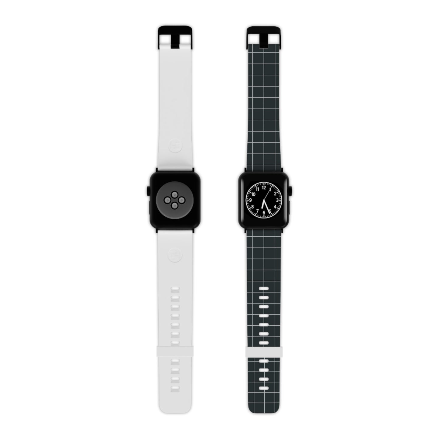 Black And White Minimalistic grid pattern – Apple Watch Band