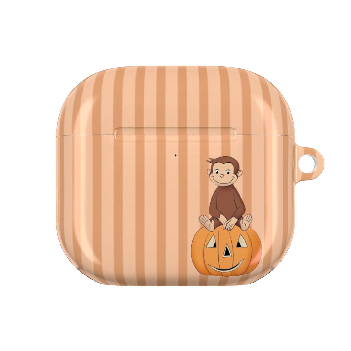 Pumpkin Curious George —  AirPods Case