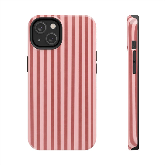 Rose Petals | Vertical Stripes Phone Case Tough Phone Case