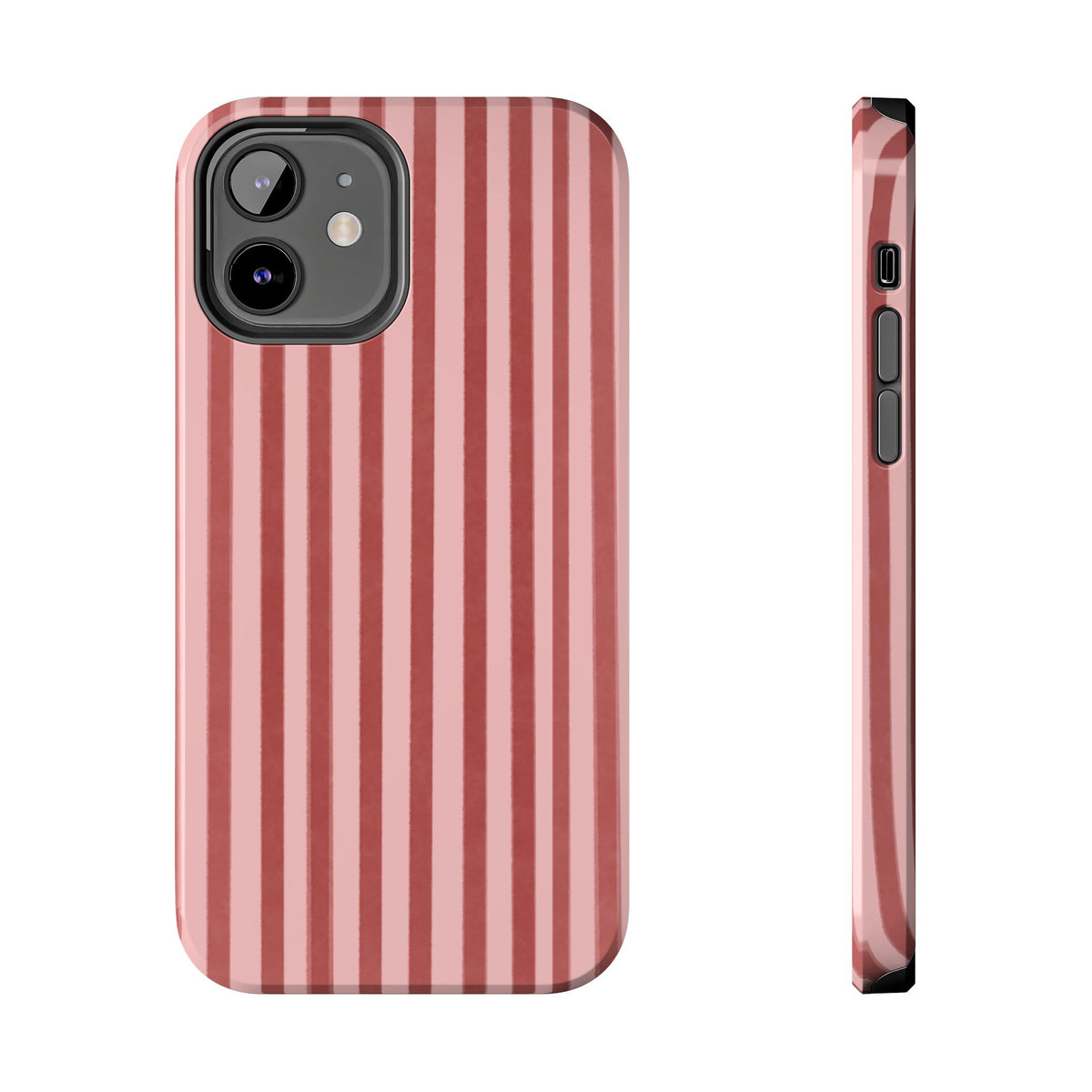Rose Petals | Vertical Stripes Phone Case Tough Phone Case