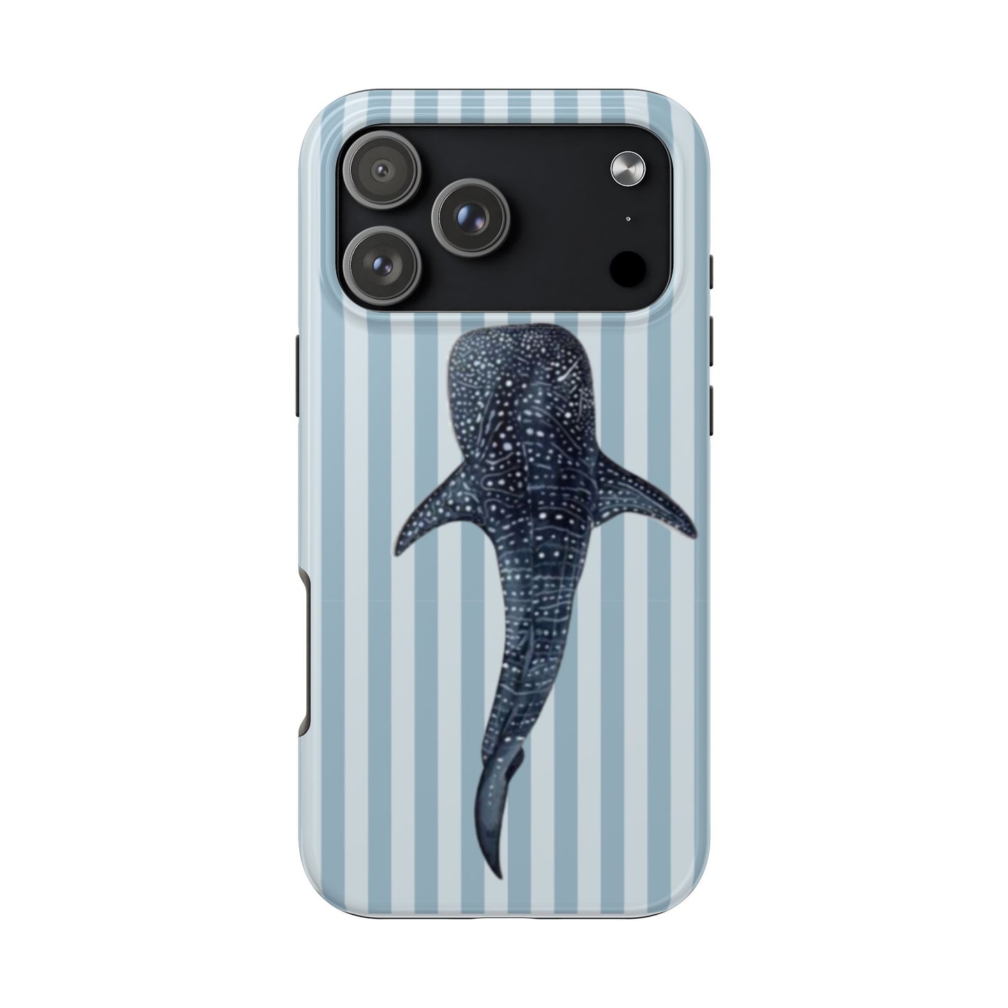 Deep Sea  — Blue Striped Tough Protective Cover