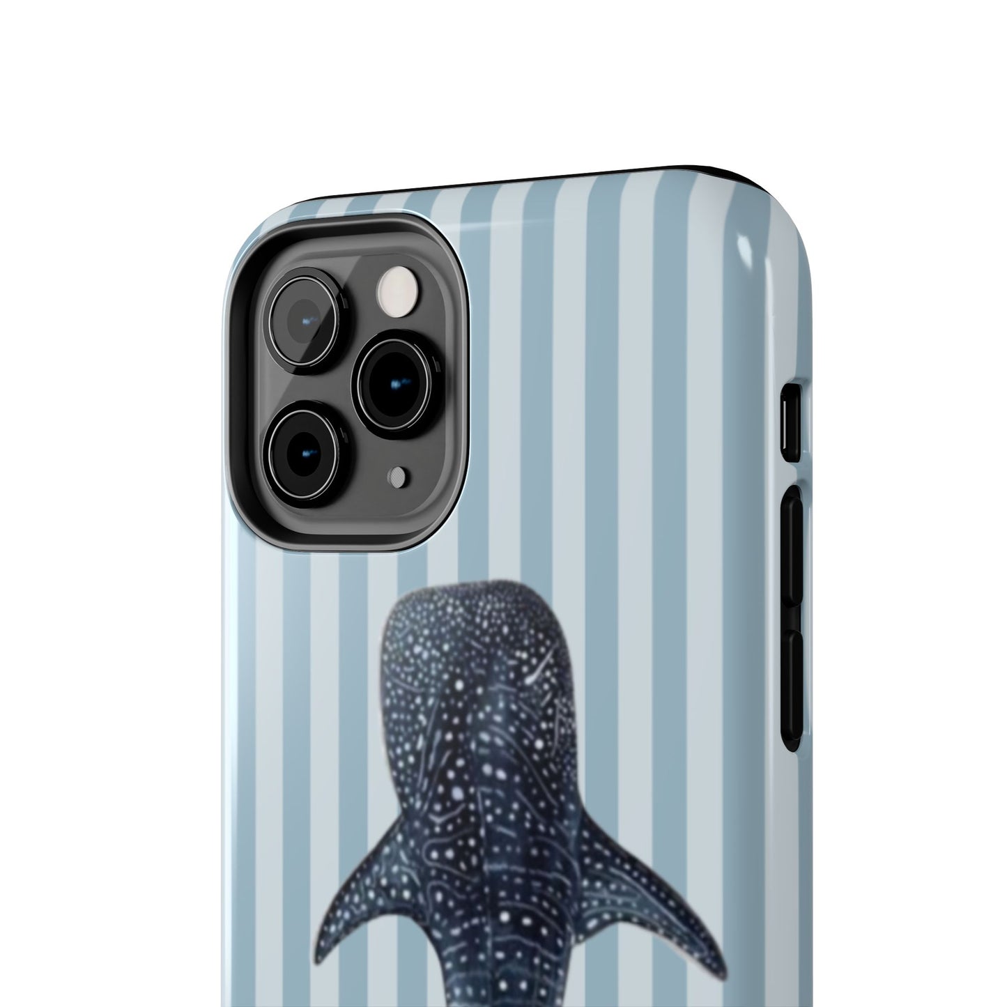 Deep Sea  — Blue Striped Tough Protective Cover