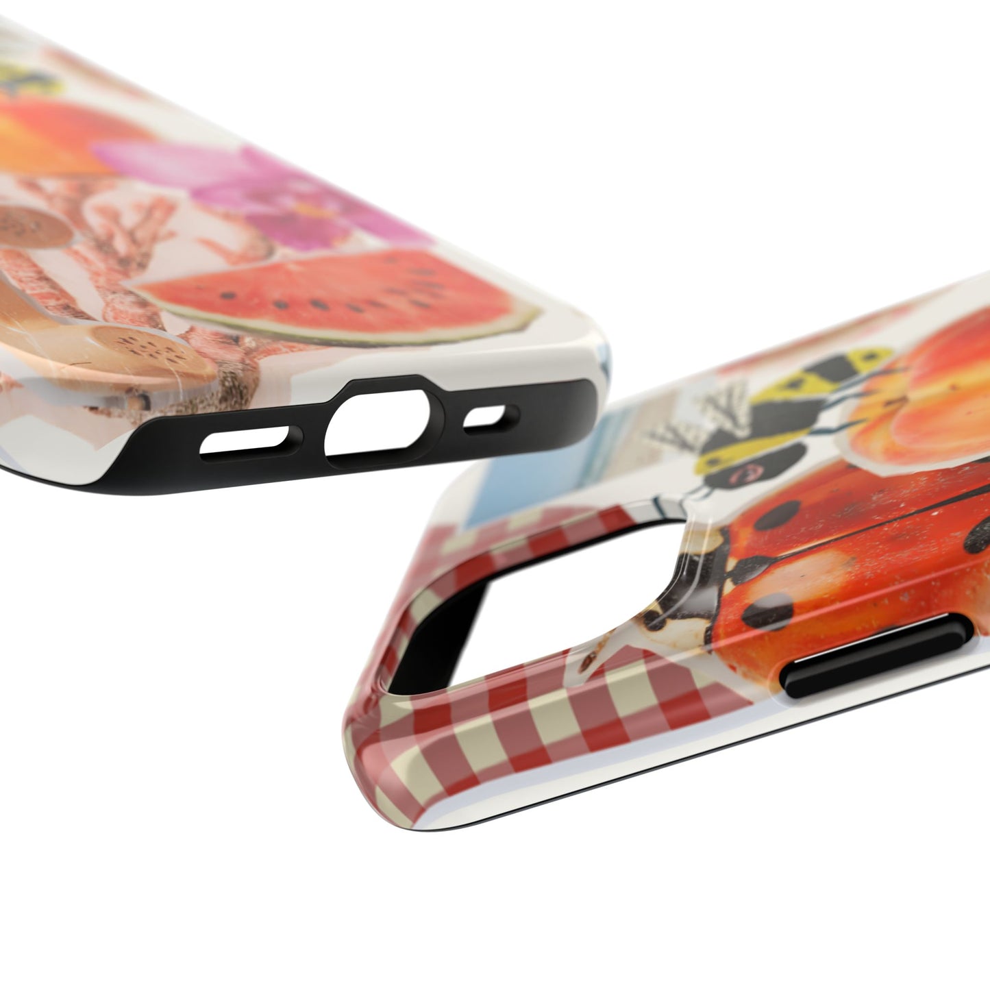 The farmers Market — Floral Fruit Collage Tough Phone Case