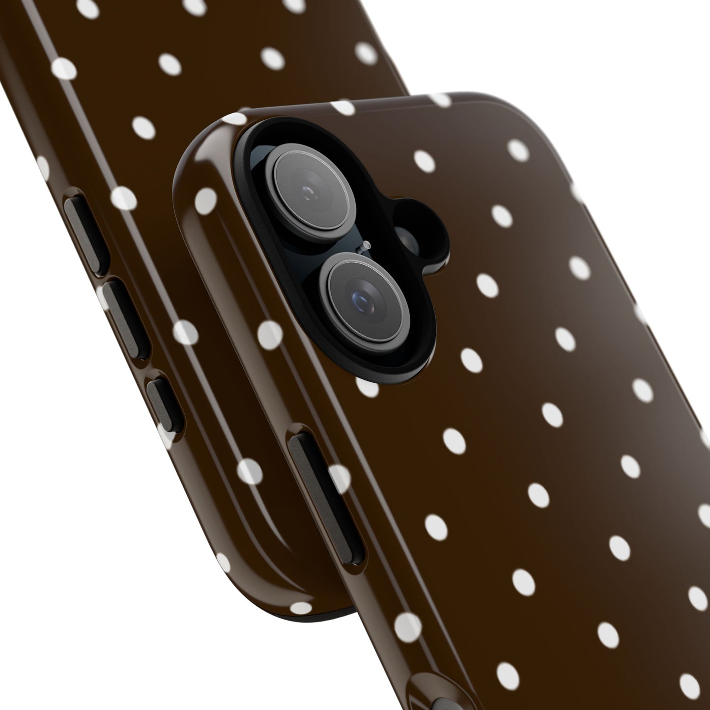 Cacao Polka Dot  — Phone Case Tough Case