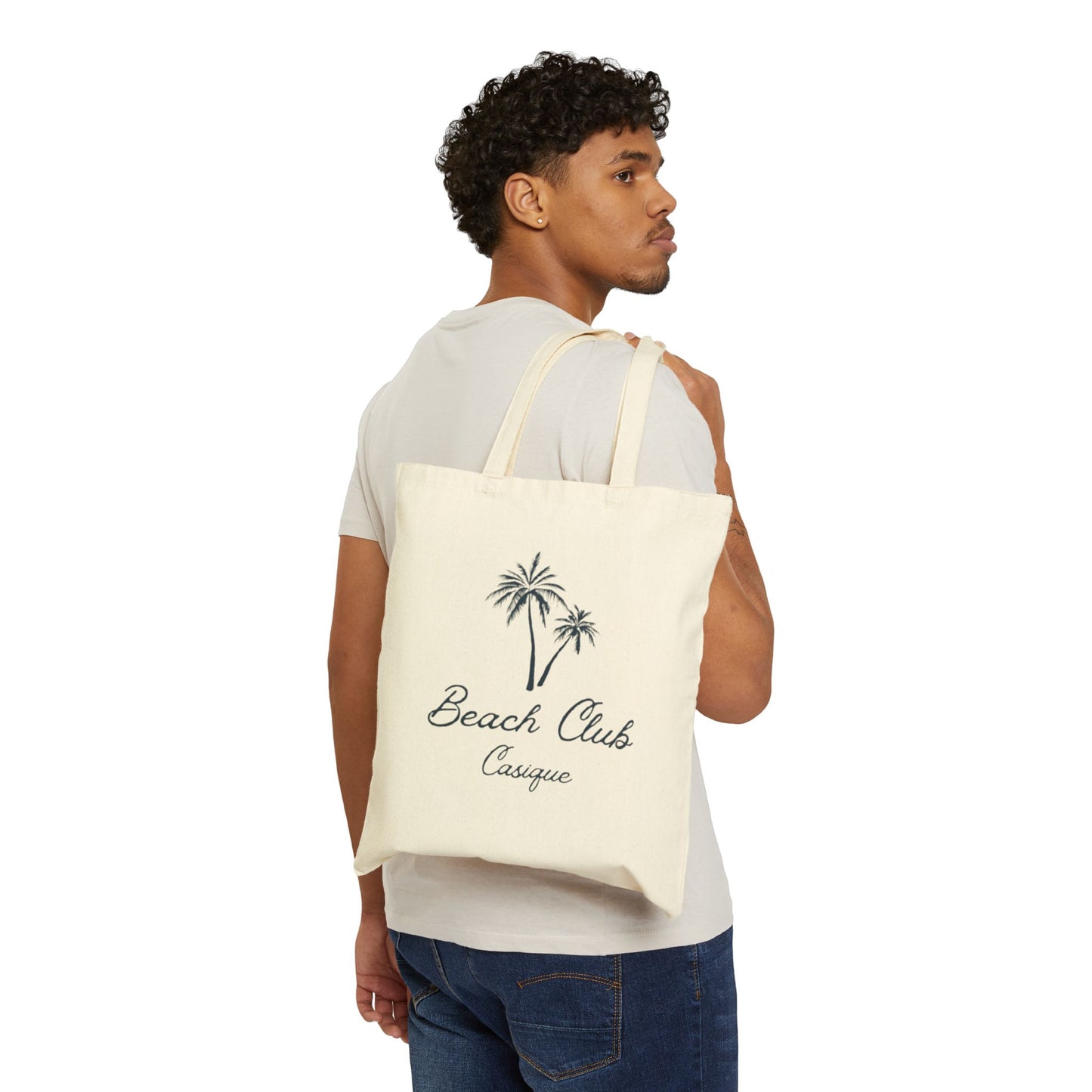 Beach Club — Canvas Tote Bag