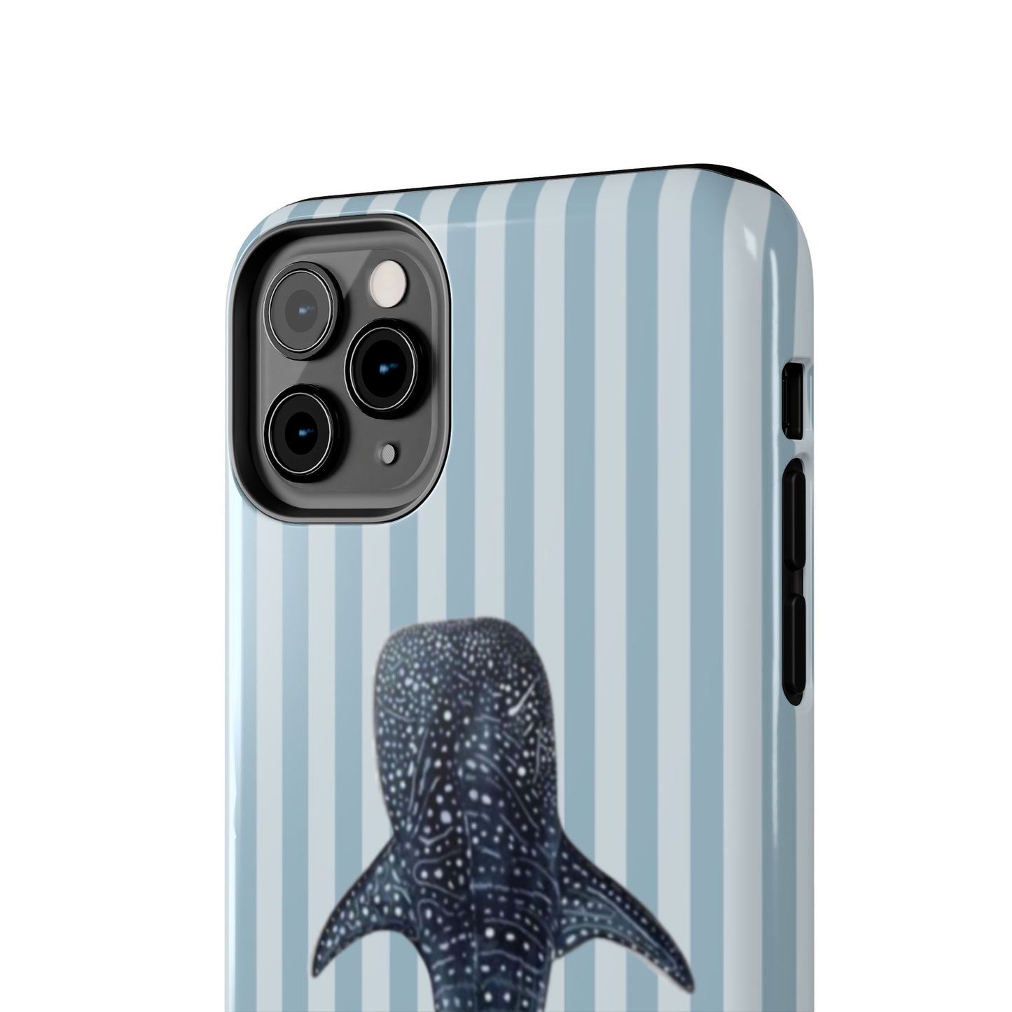 Deep Sea  — Blue Striped Tough Protective Cover