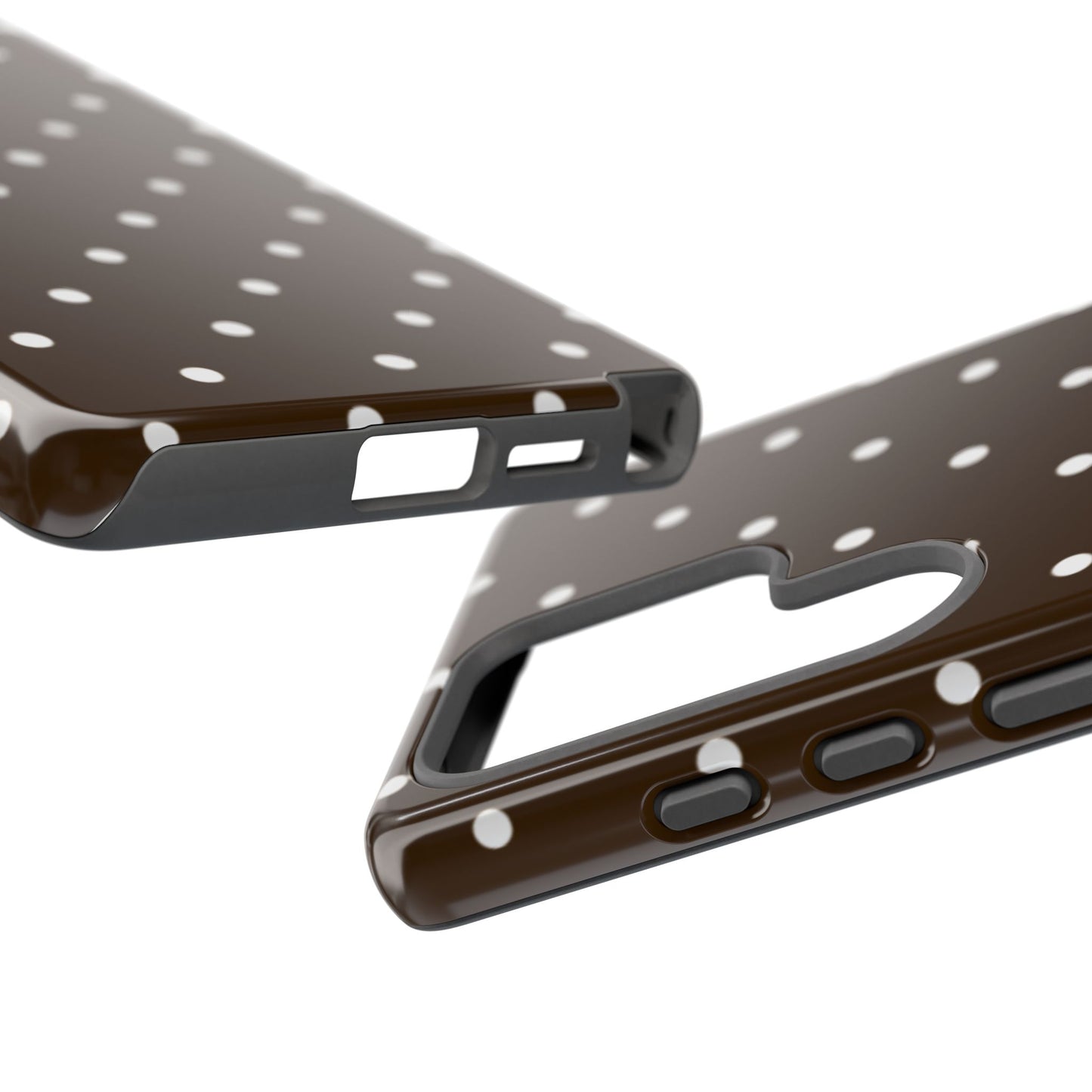Cacao Polka Dot  — Phone Case Tough Case