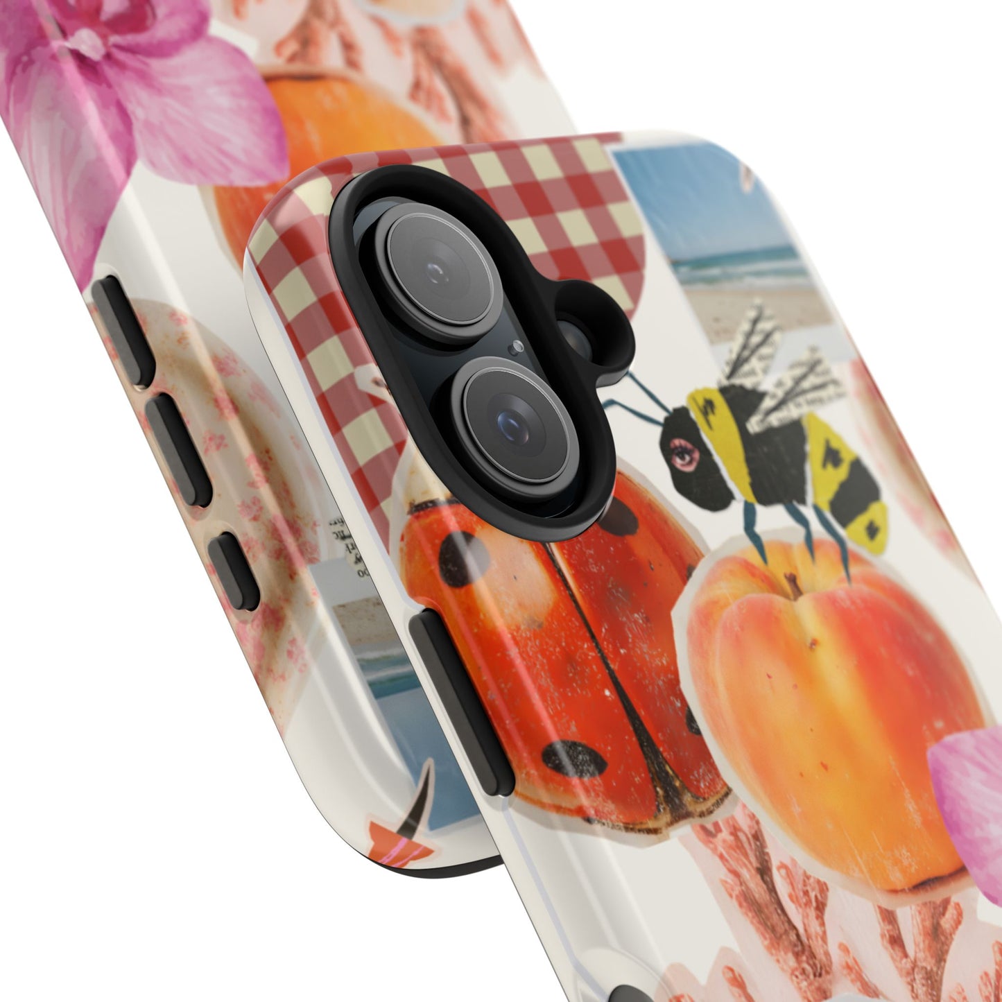 The farmers Market — Floral Fruit Collage Tough Phone Case