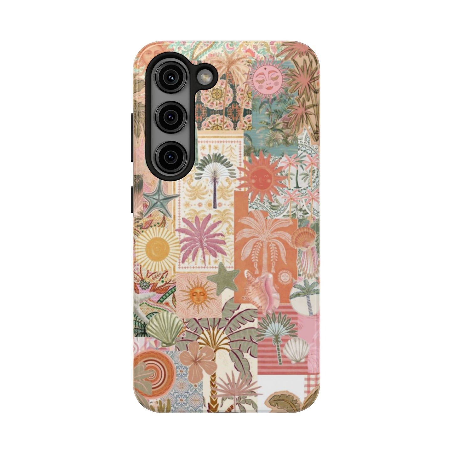 Girls Just Wanna Have Fun! — Tough Phone Case  Retro Tropical Collage iPhone Case