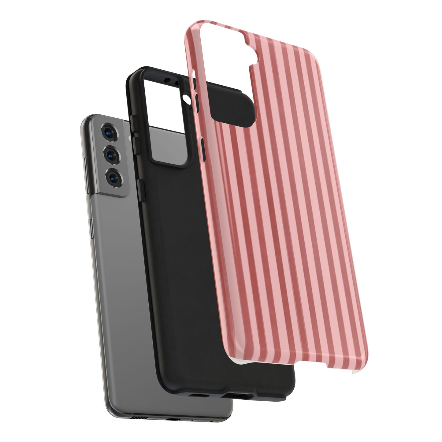 Rose Petals | Vertical Stripes Phone Case Tough Phone Case