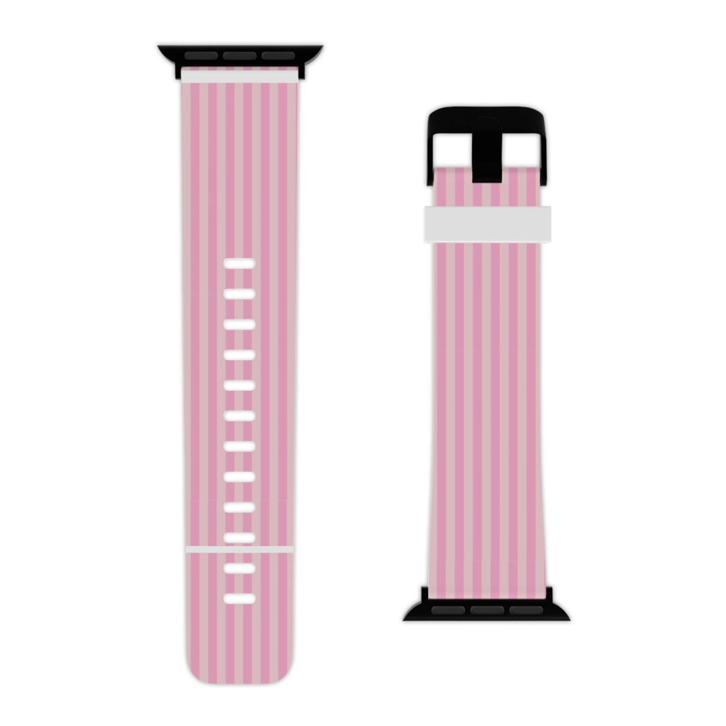 Pretty In Pink — Pink Stripe Apple Watch Band