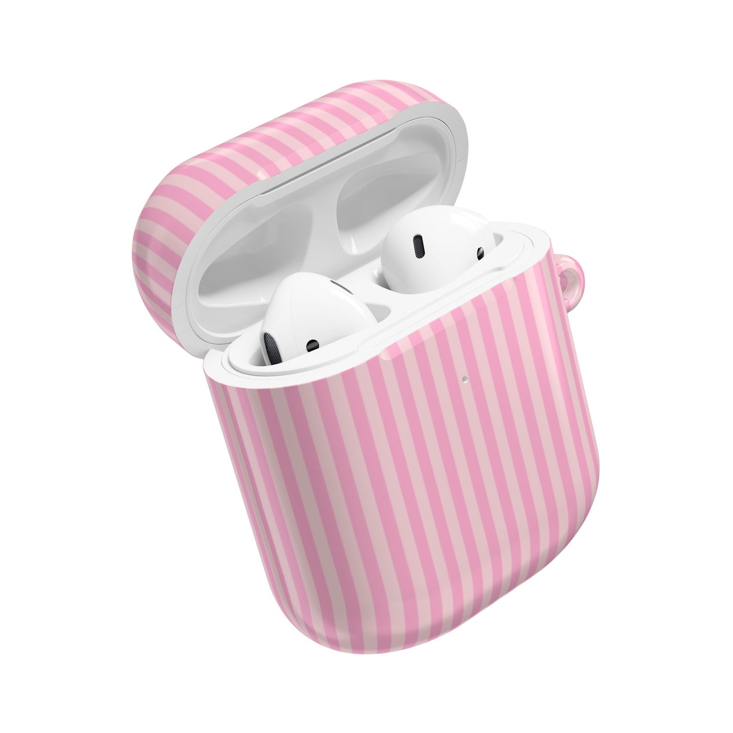 Pretty In Pink — Pink Stripe AirPods Case