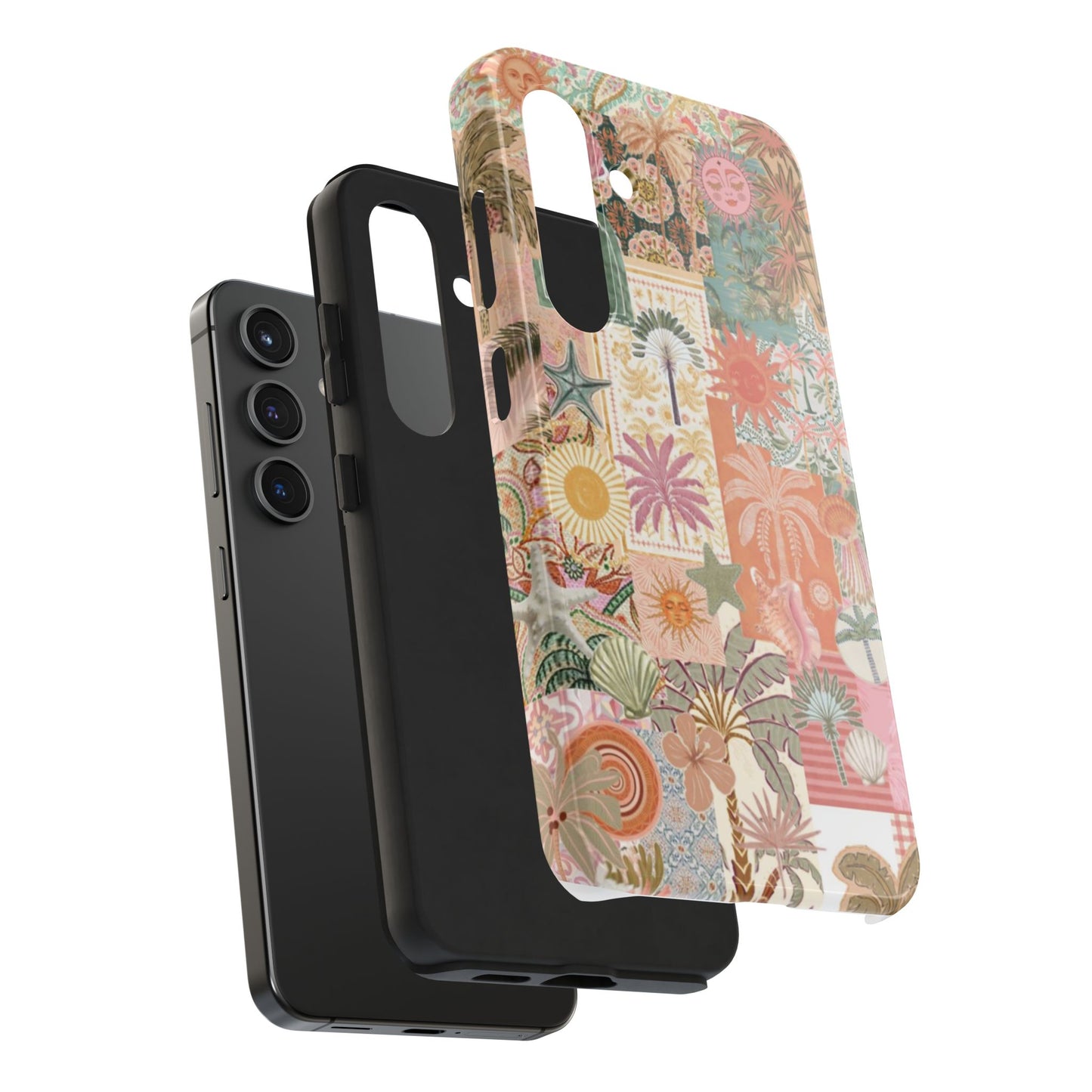 Girls Just Wanna Have Fun! — Tough Phone Case  Retro Tropical Collage iPhone Case