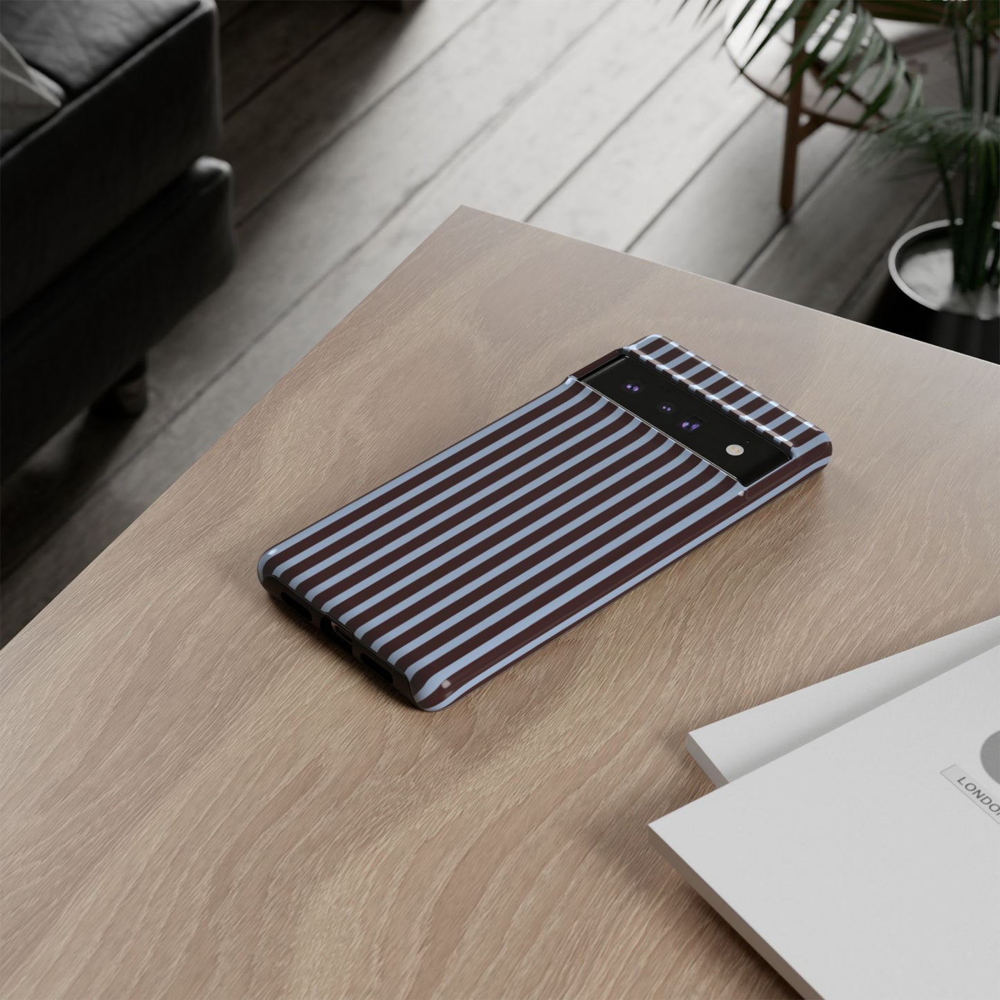 Ocean Cacao Polkadots — Tough Phone Case