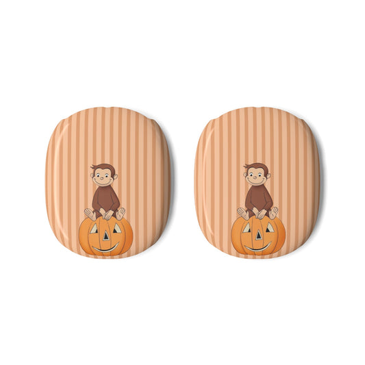 Pumpkin Curious George —  AirPod Max Case