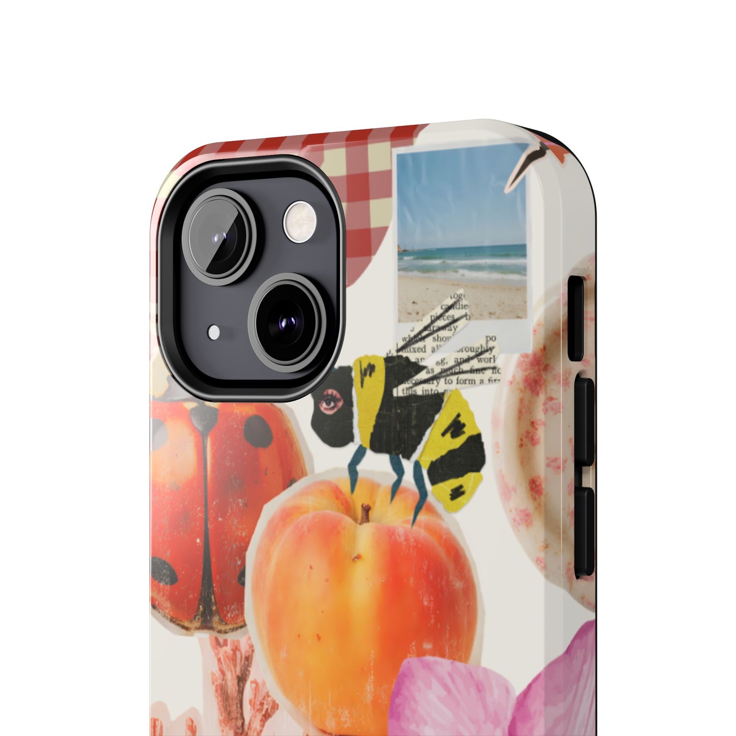 The farmers Market — Floral Fruit Collage Tough Phone Case