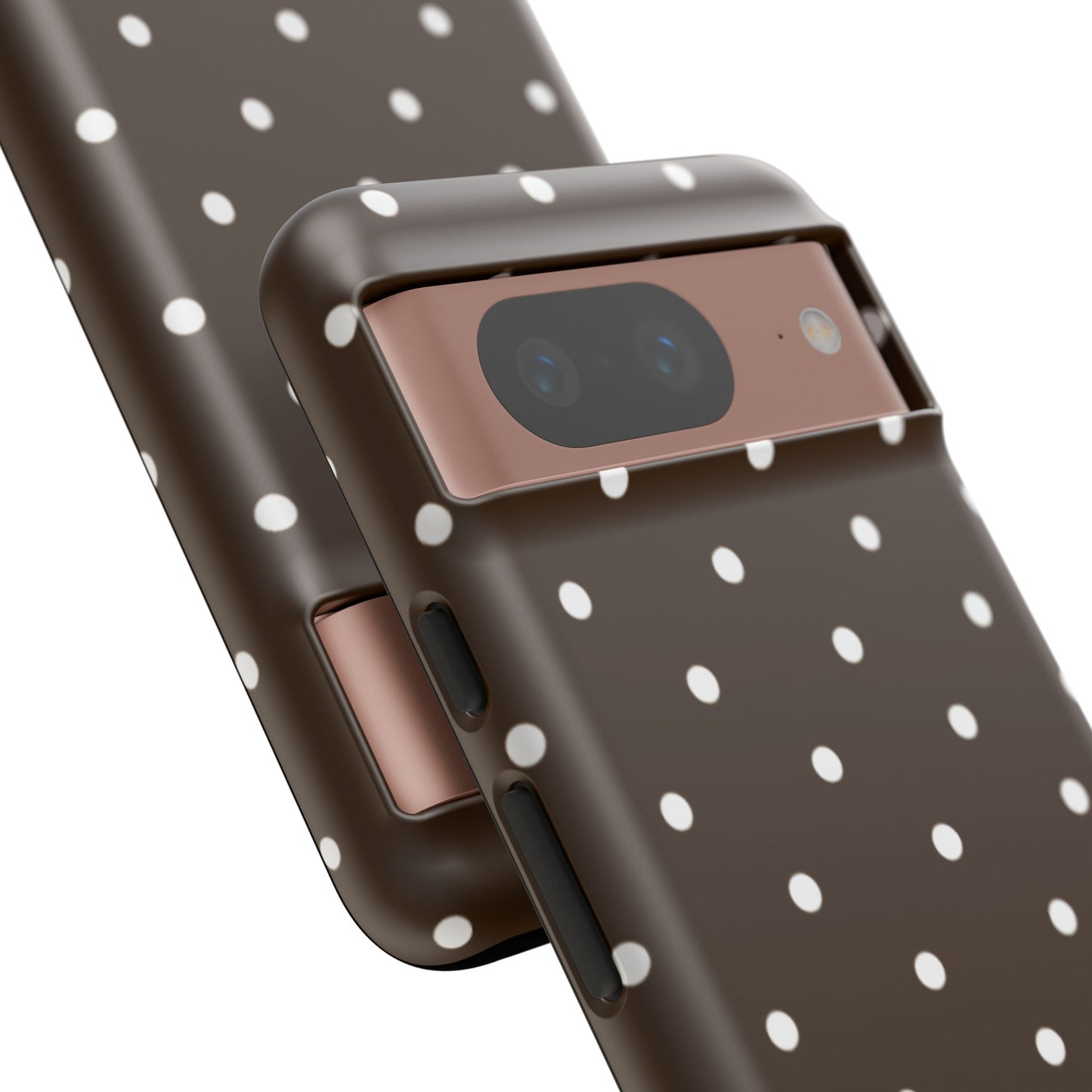 Cacao Polka Dot  — Phone Case Tough Case