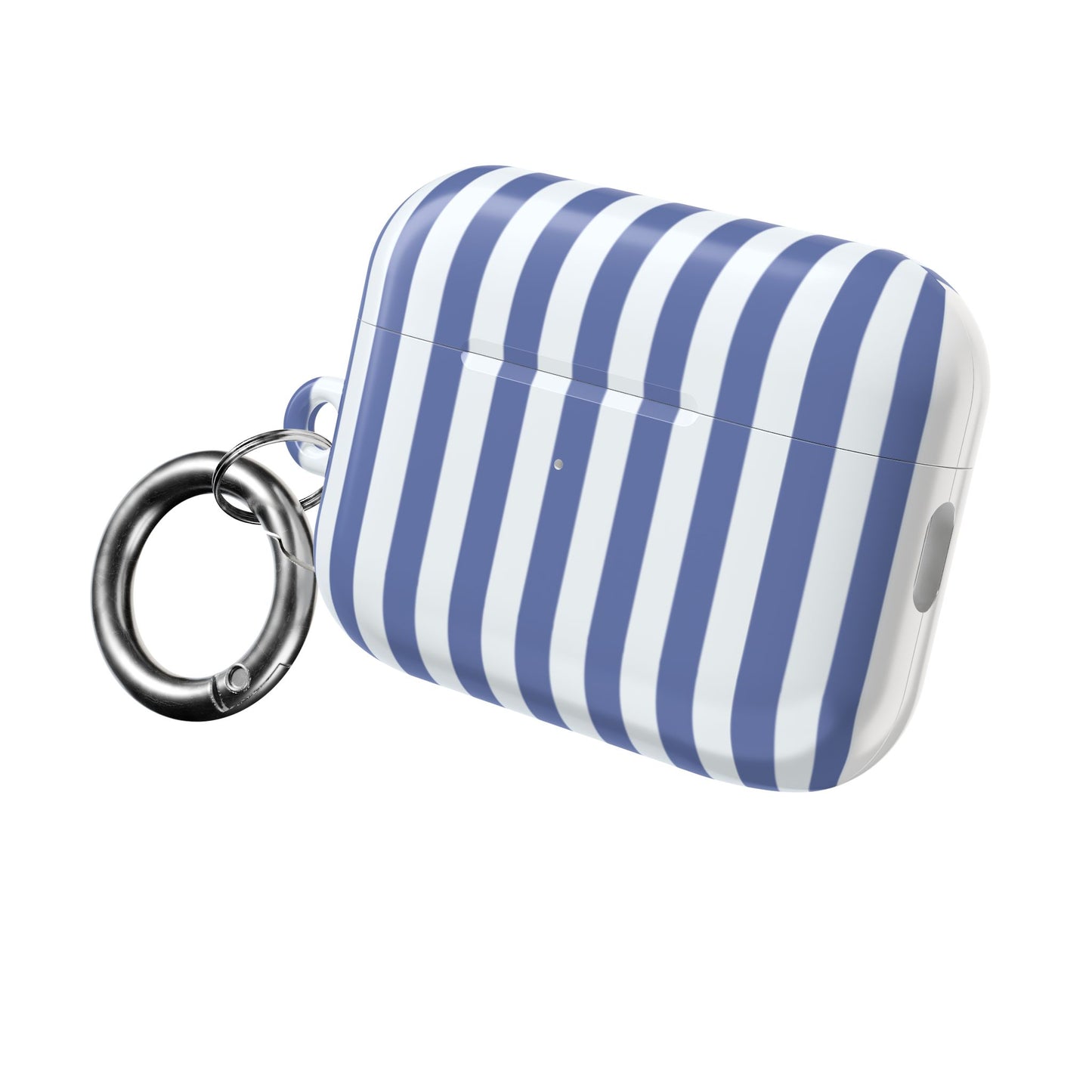 High Tide — Striped Blue & White AirPod Case  Nautical Protective Cover