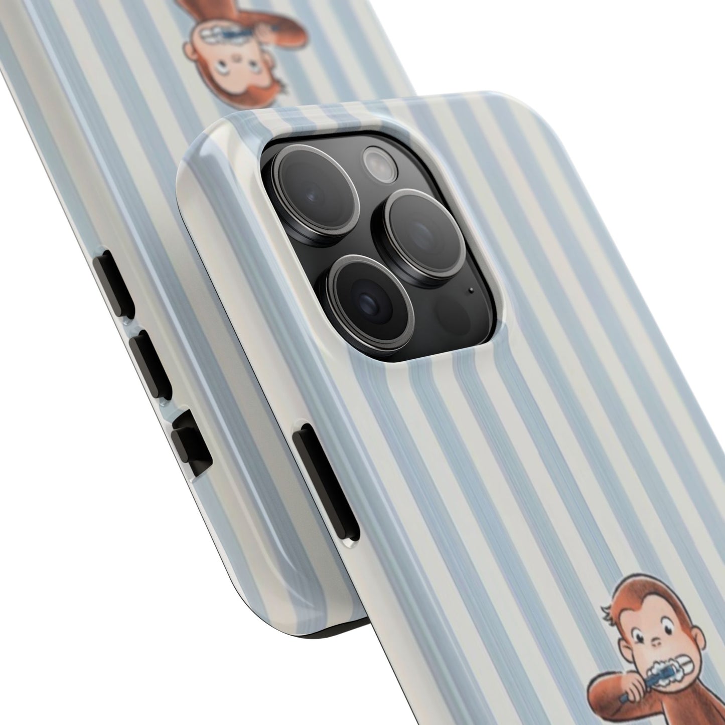 Curious George, Brushing Teeth — Monkey Brushing Tooth Tough Phone Case