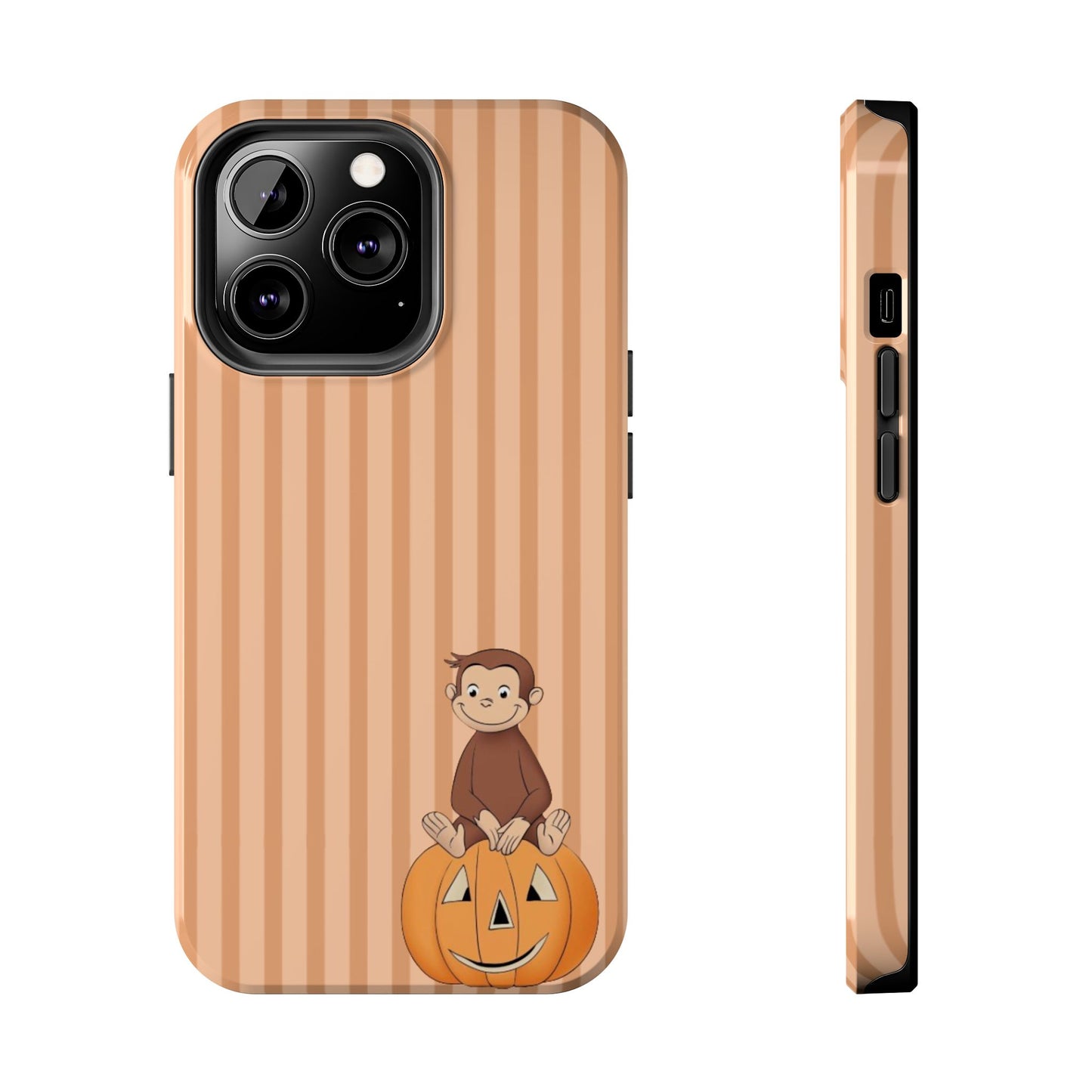 Pumpkin Curious George —  Tough Phone Case