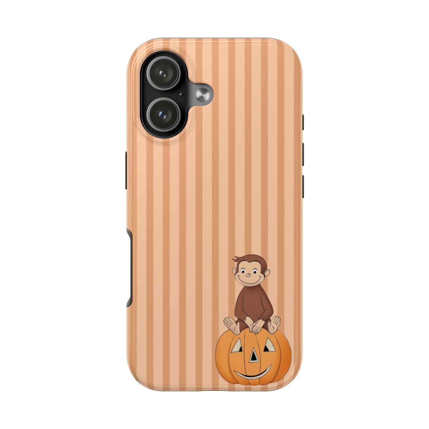 Pumpkin Curious George —  Tough Phone Case