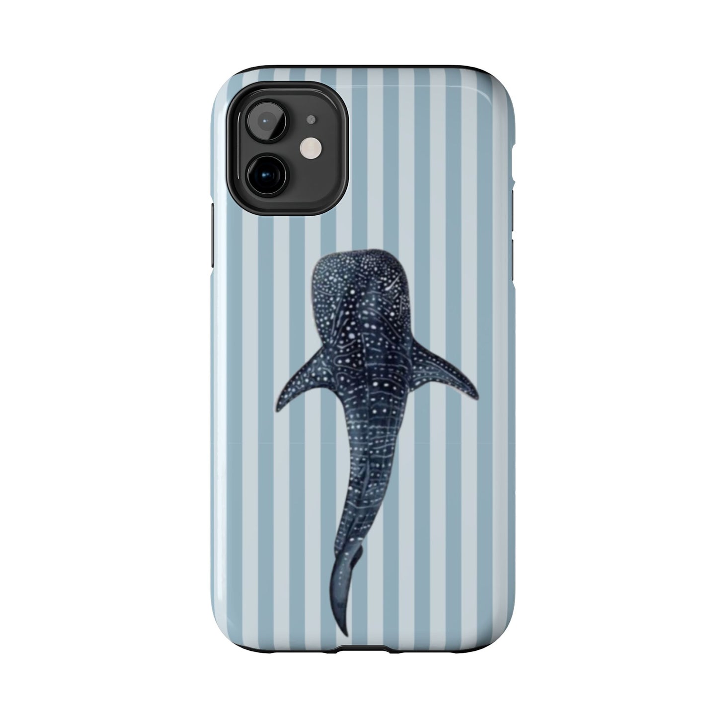 Deep Sea  — Blue Striped Tough Protective Cover