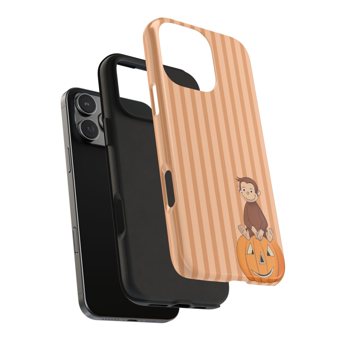 Pumpkin Curious George —  Tough Phone Case