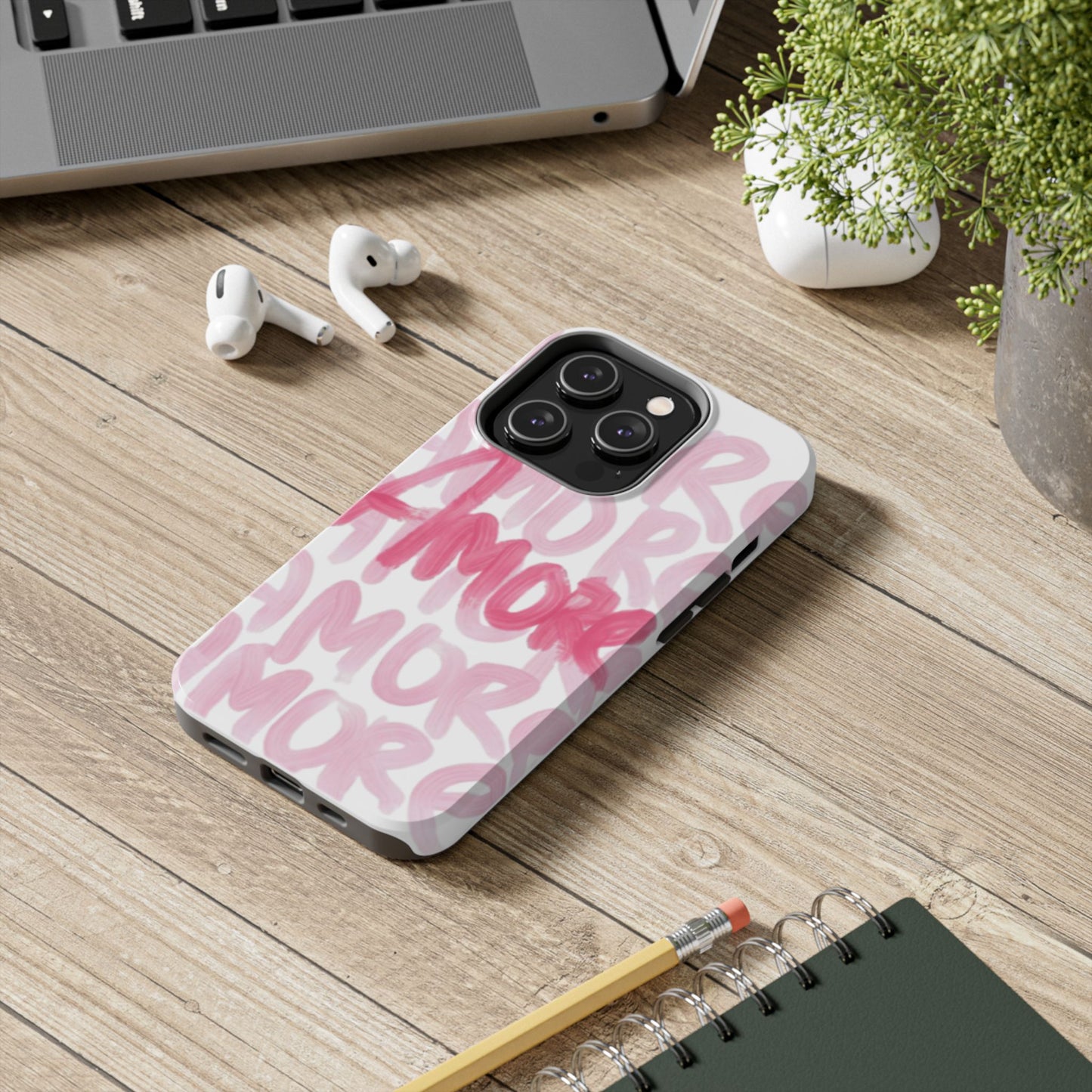 Amore — Script Tough Phone Case
