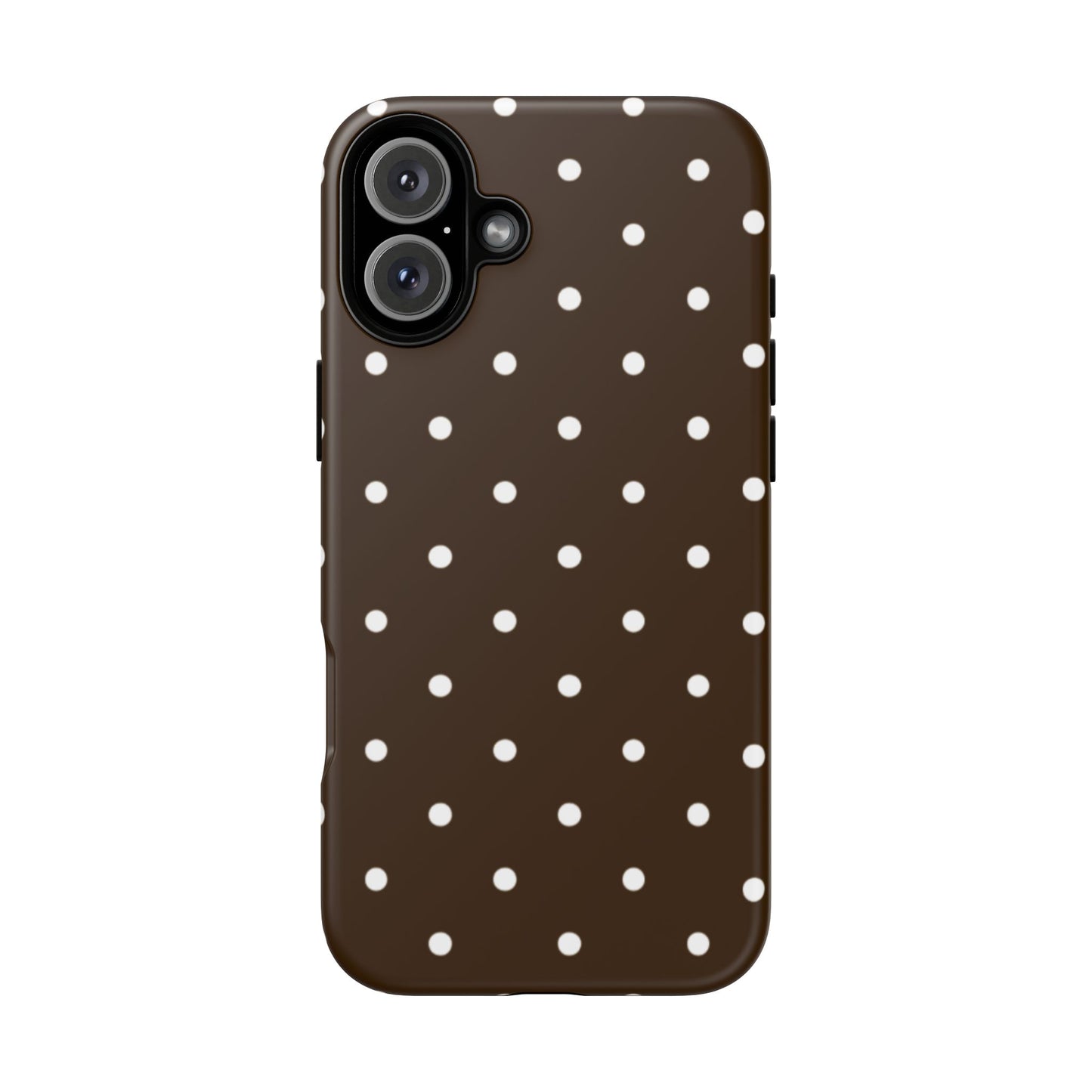 Cacao Polka Dot  — Phone Case Tough Case