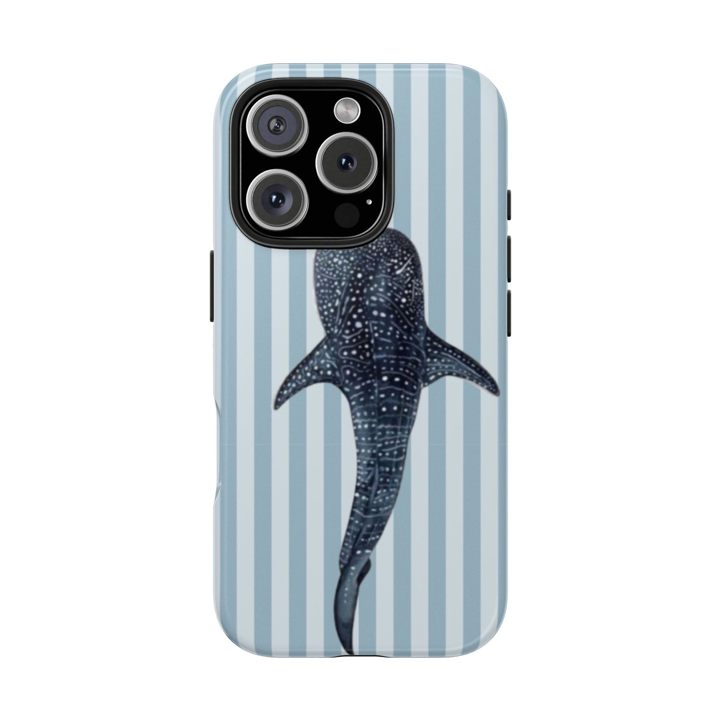 Deep Sea  — Blue Striped Tough Protective Cover