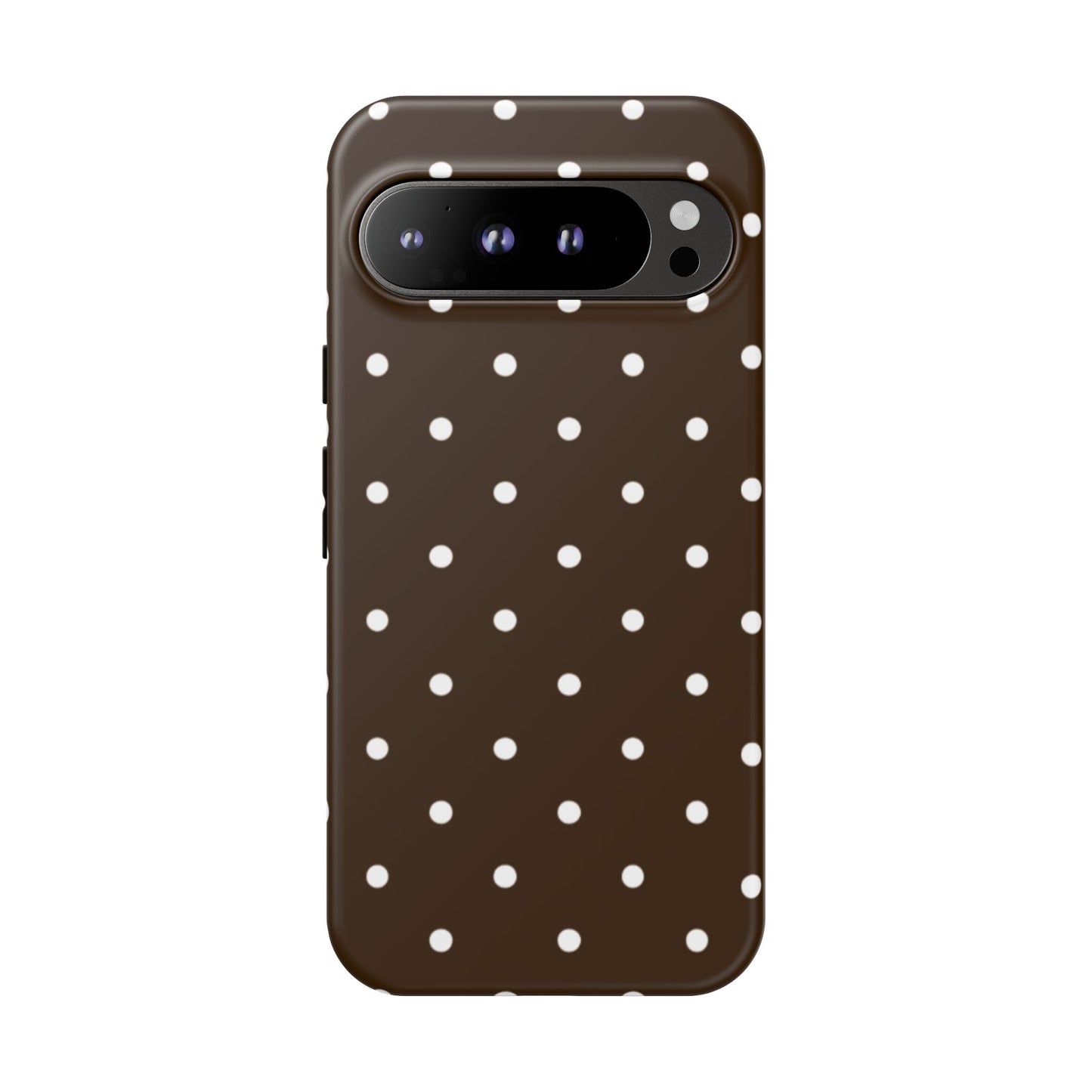 Cacao Polka Dot  — Phone Case Tough Case