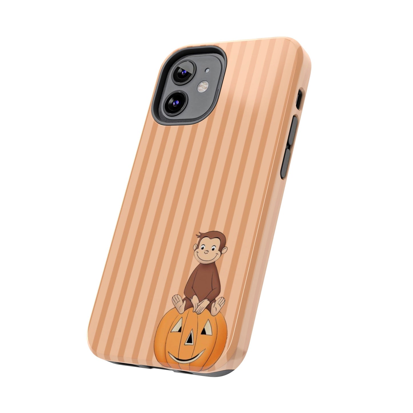 Pumpkin Curious George —  Tough Phone Case