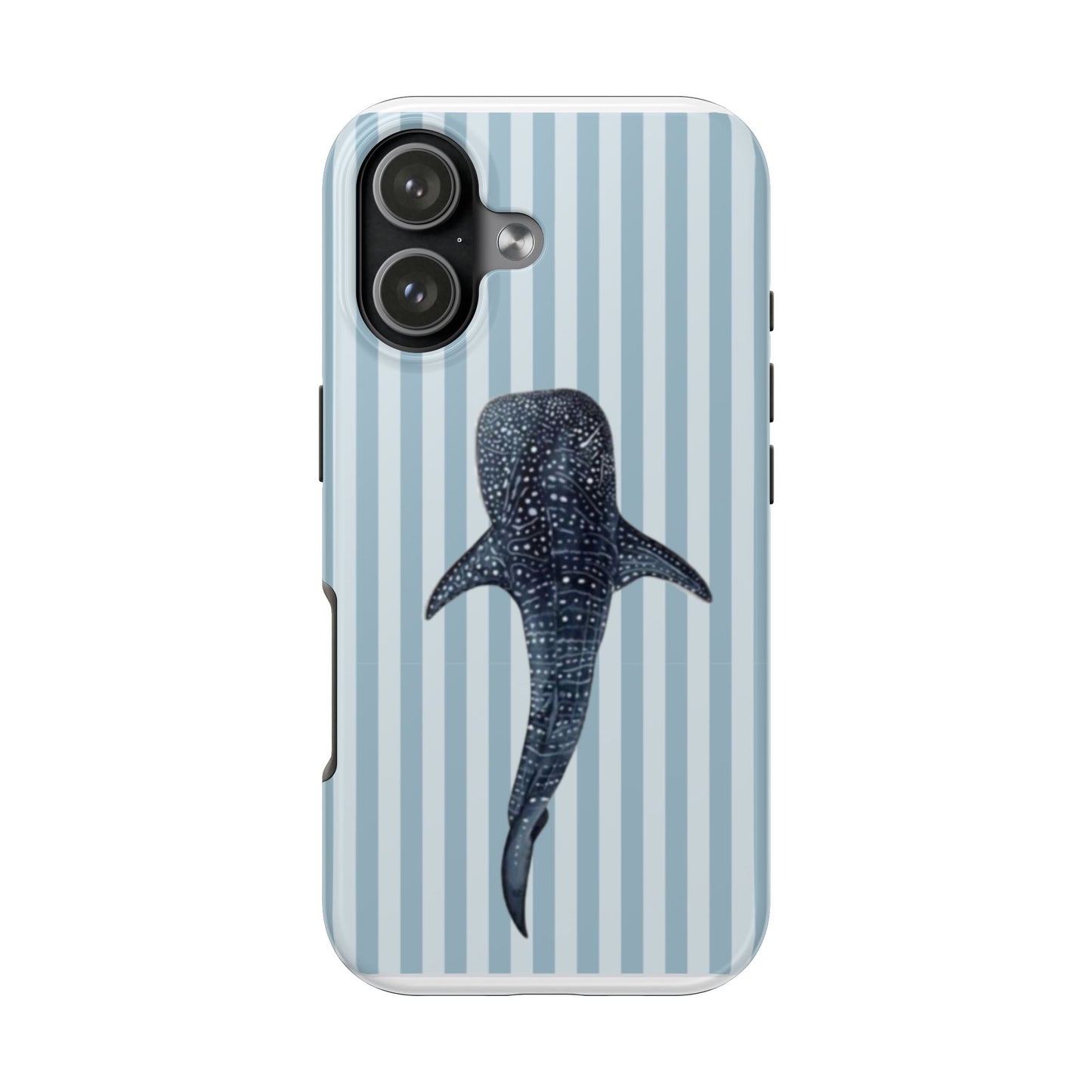 Deep Sea  — Blue Striped Tough Protective Cover