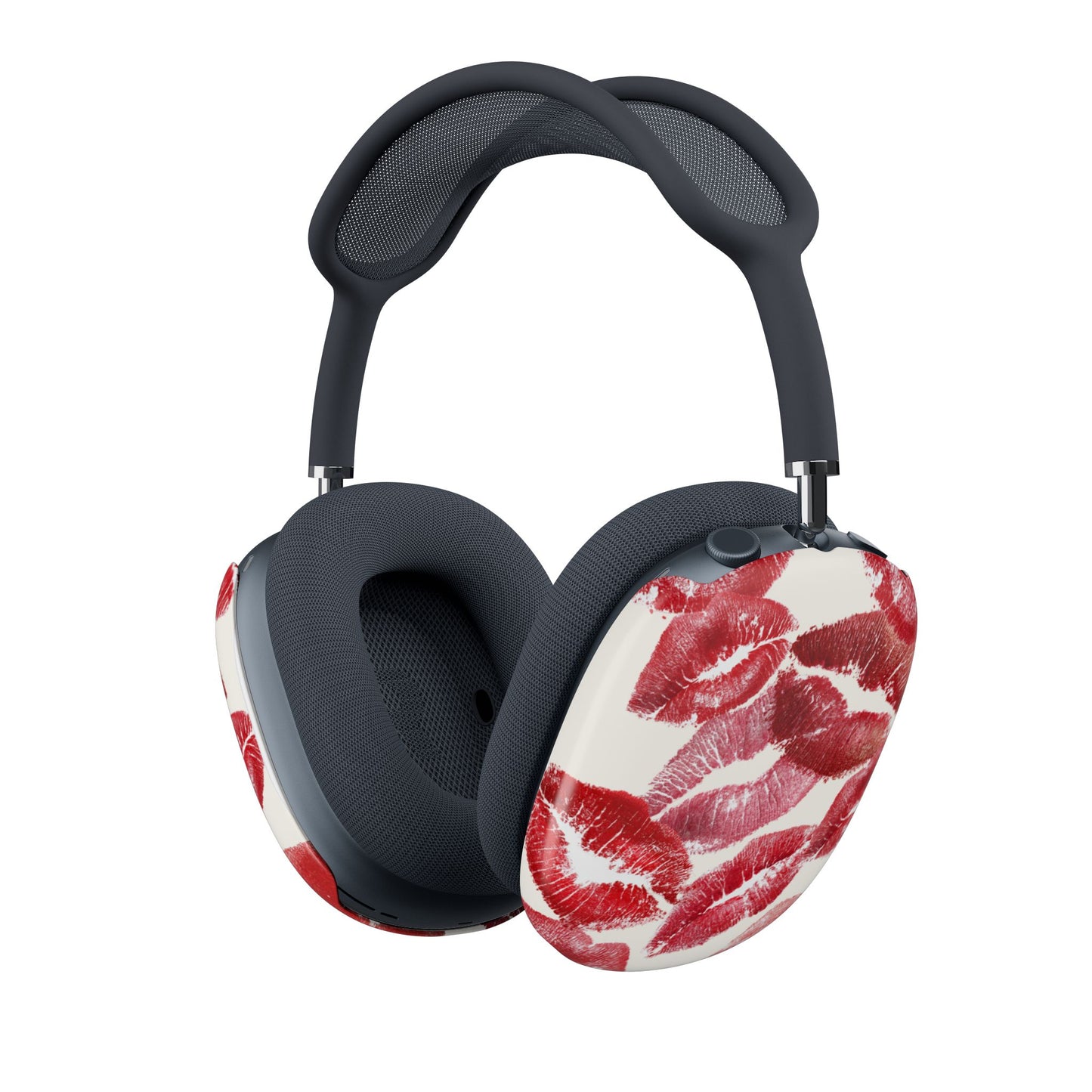 Lipstick Stain— AirPod Max Case  Red Lipstick Kiss Pattern Protective Covers