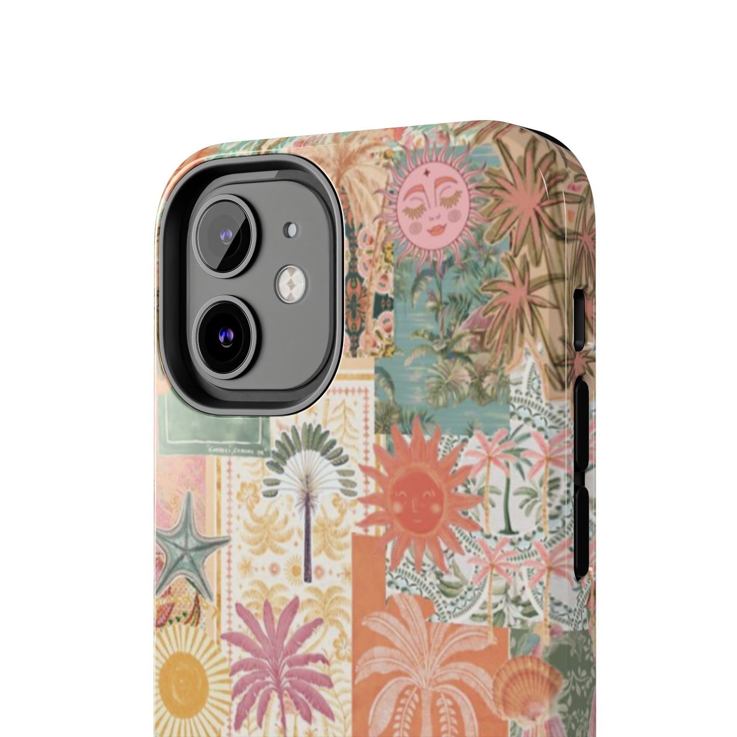 Girls Just Wanna Have Fun! — Tough Phone Case  Retro Tropical Collage iPhone Case