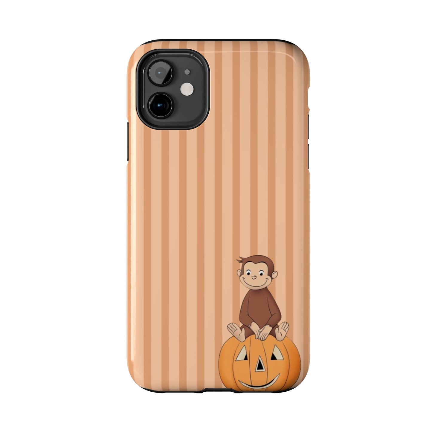 Pumpkin Curious George —  Tough Phone Case