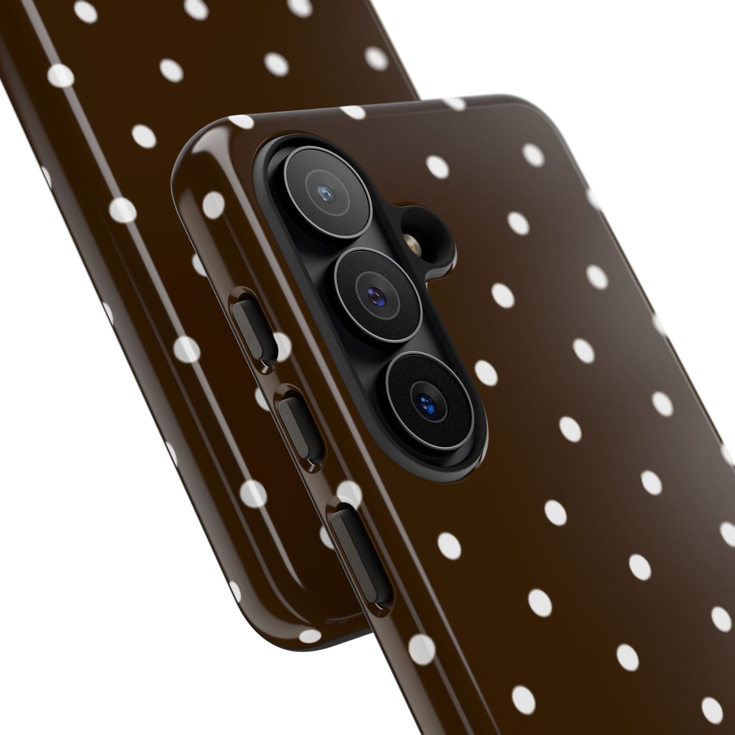 Cacao Polka Dot  — Phone Case Tough Case