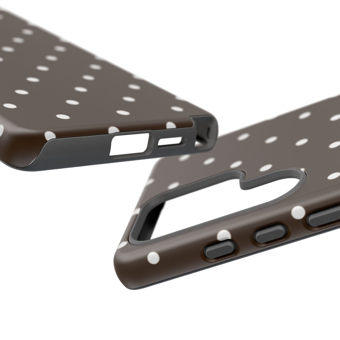 Cacao Polka Dot  — Phone Case Tough Case