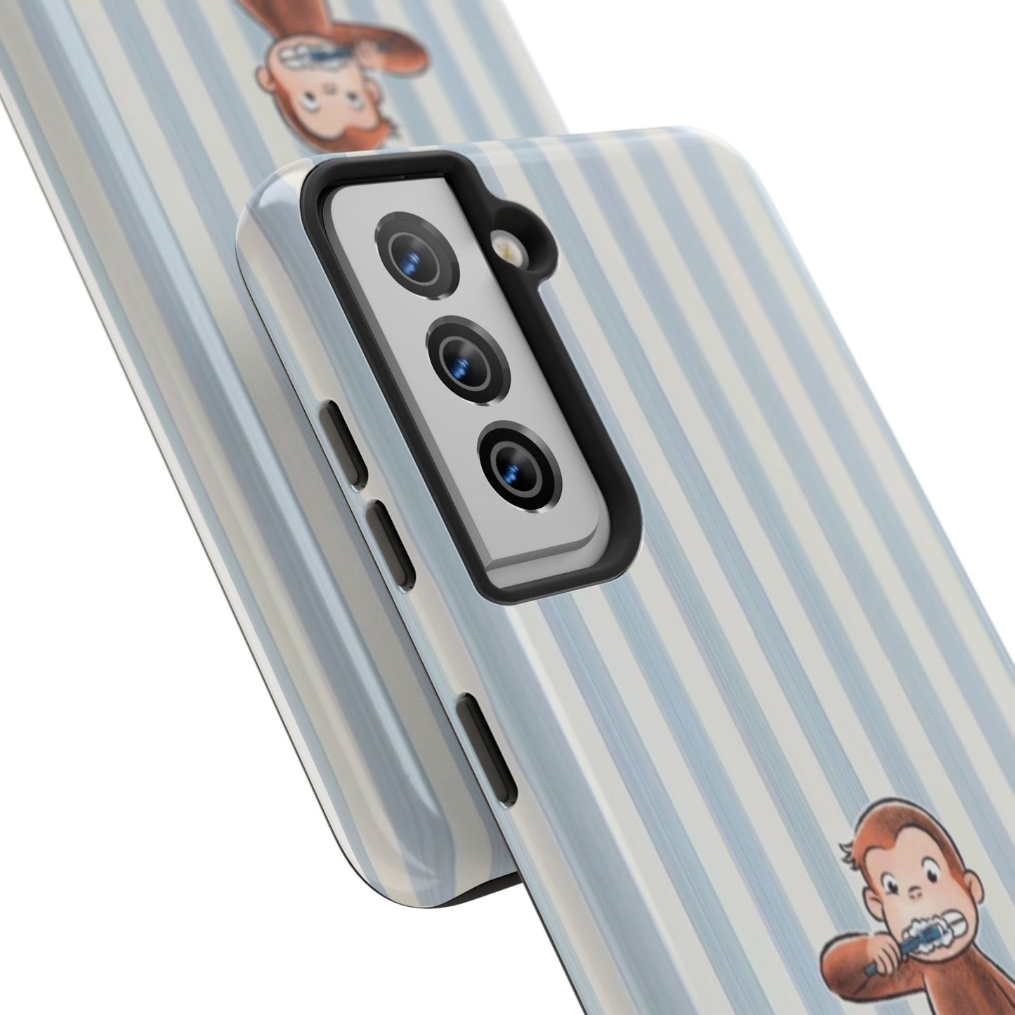 Curious George, Brushing Teeth — Monkey Brushing Tooth Tough Phone Case