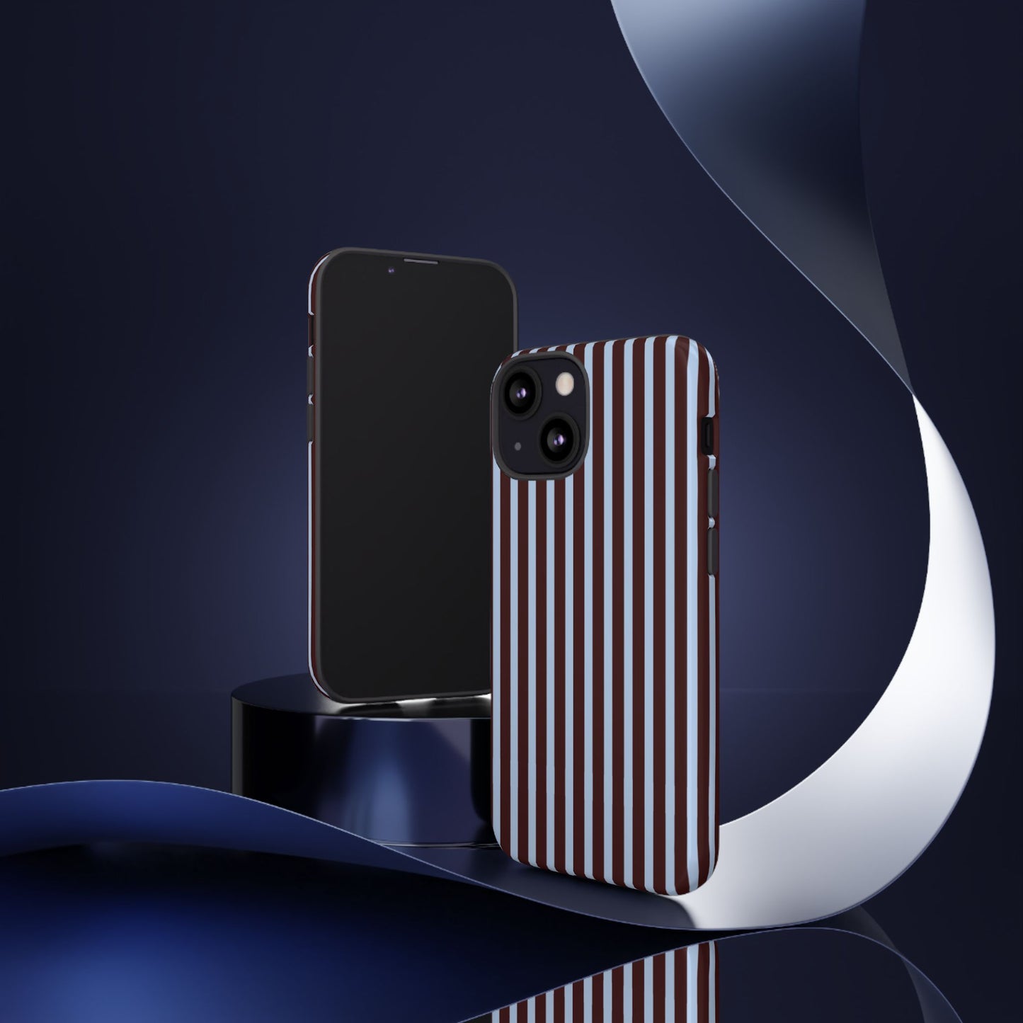 Ocean Cacao Polkadots — Tough Phone Case
