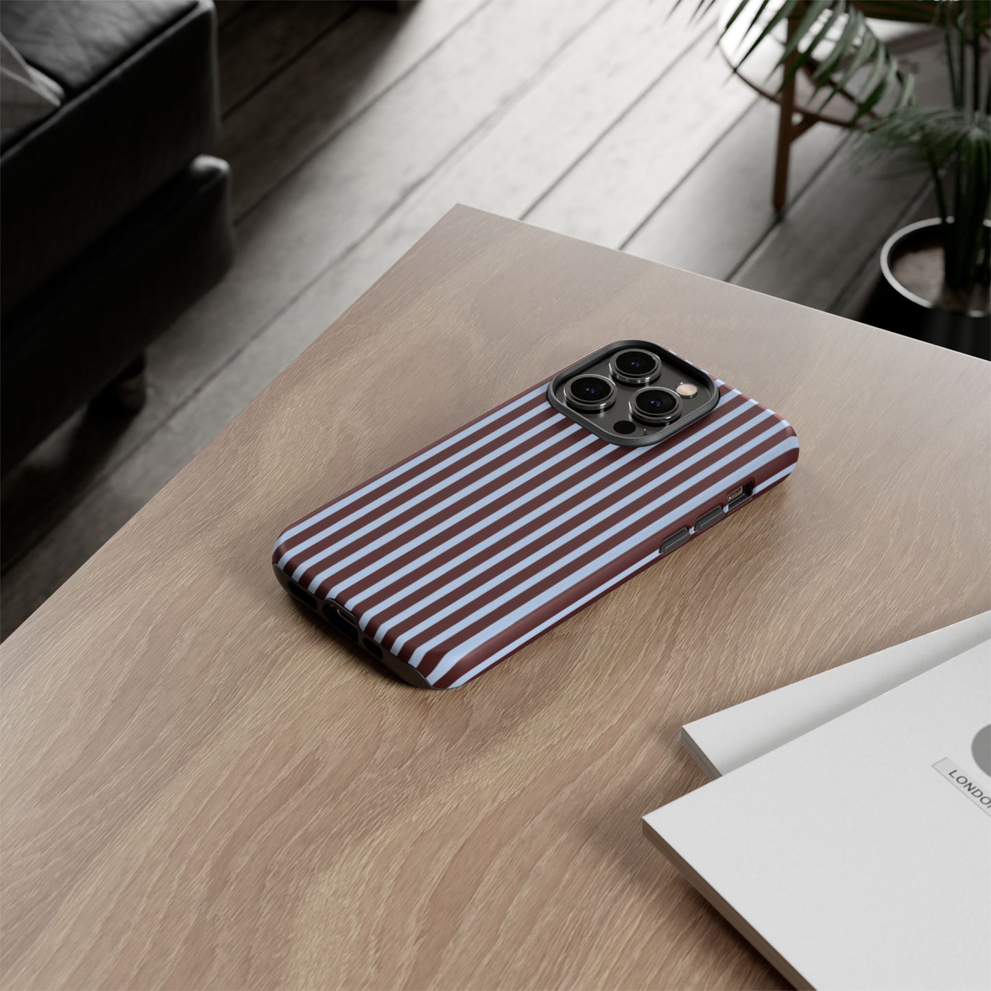 Ocean Cacao Polkadots — Tough Phone Case