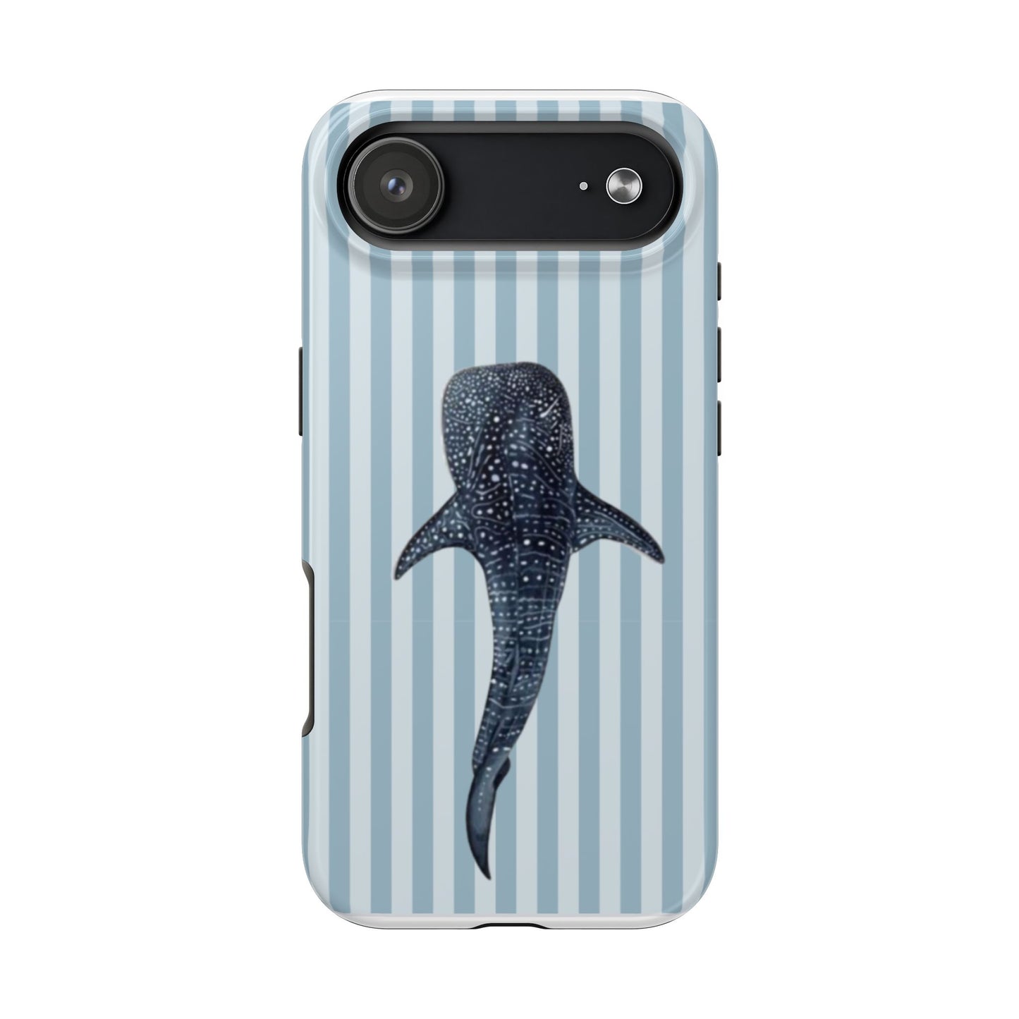 Deep Sea  — Blue Striped Tough Protective Cover