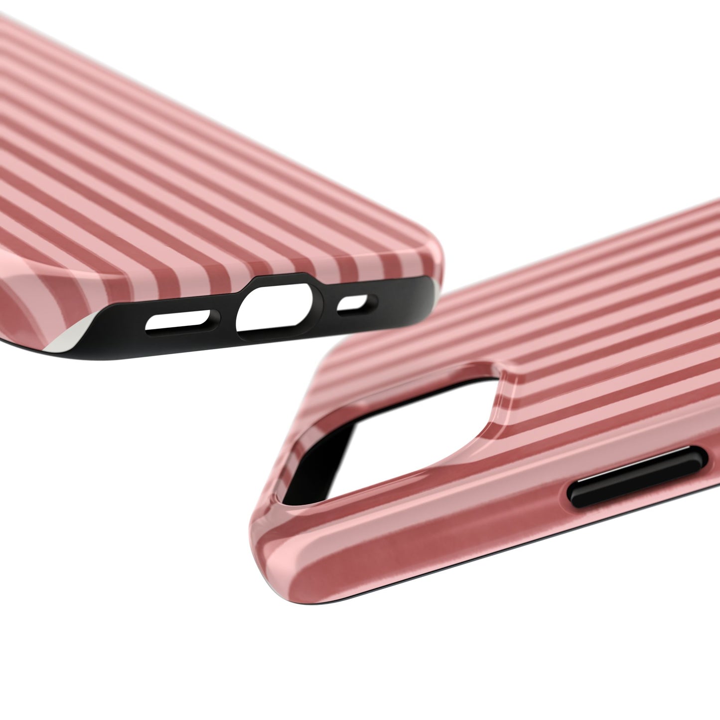 Rose Petals | Vertical Stripes Phone Case Tough Phone Case