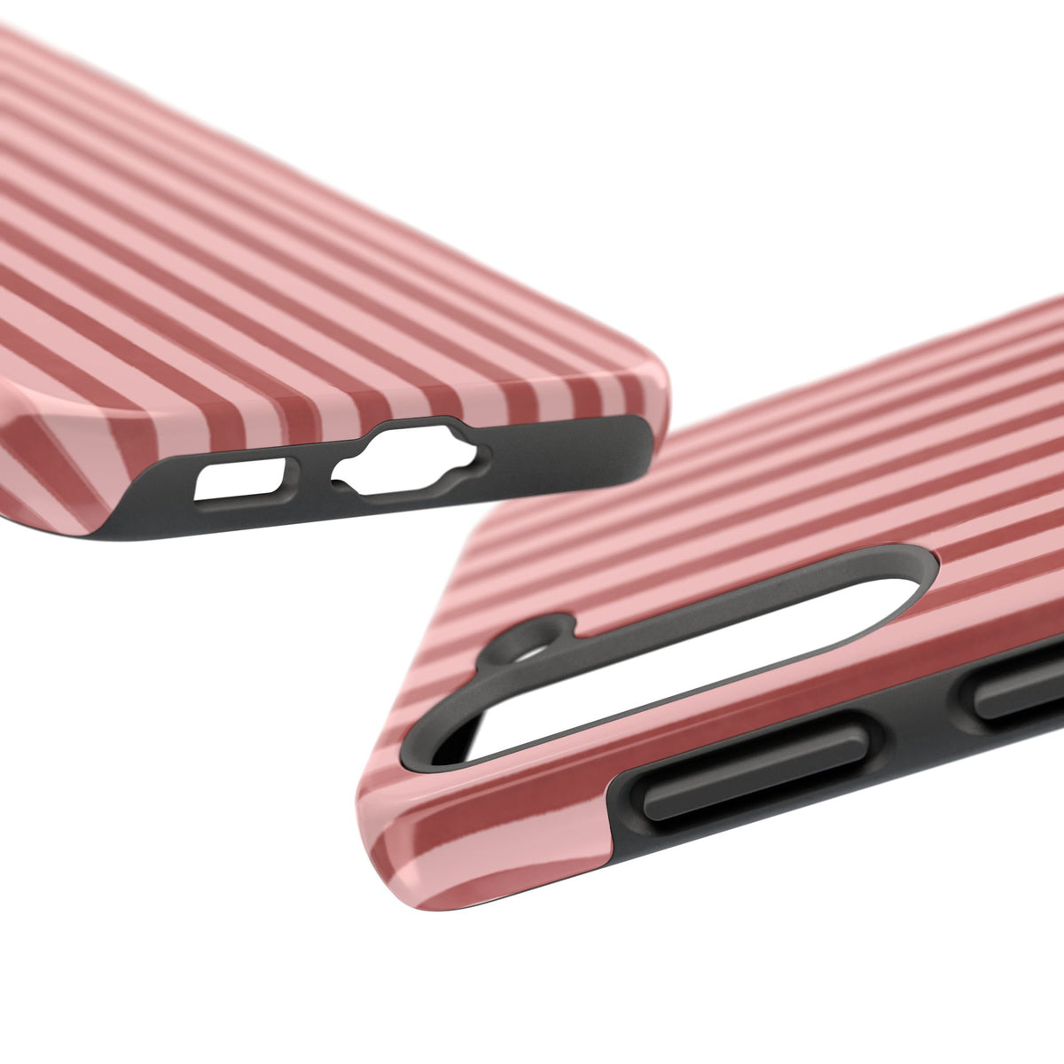 Rose Petals | Vertical Stripes Phone Case Tough Phone Case