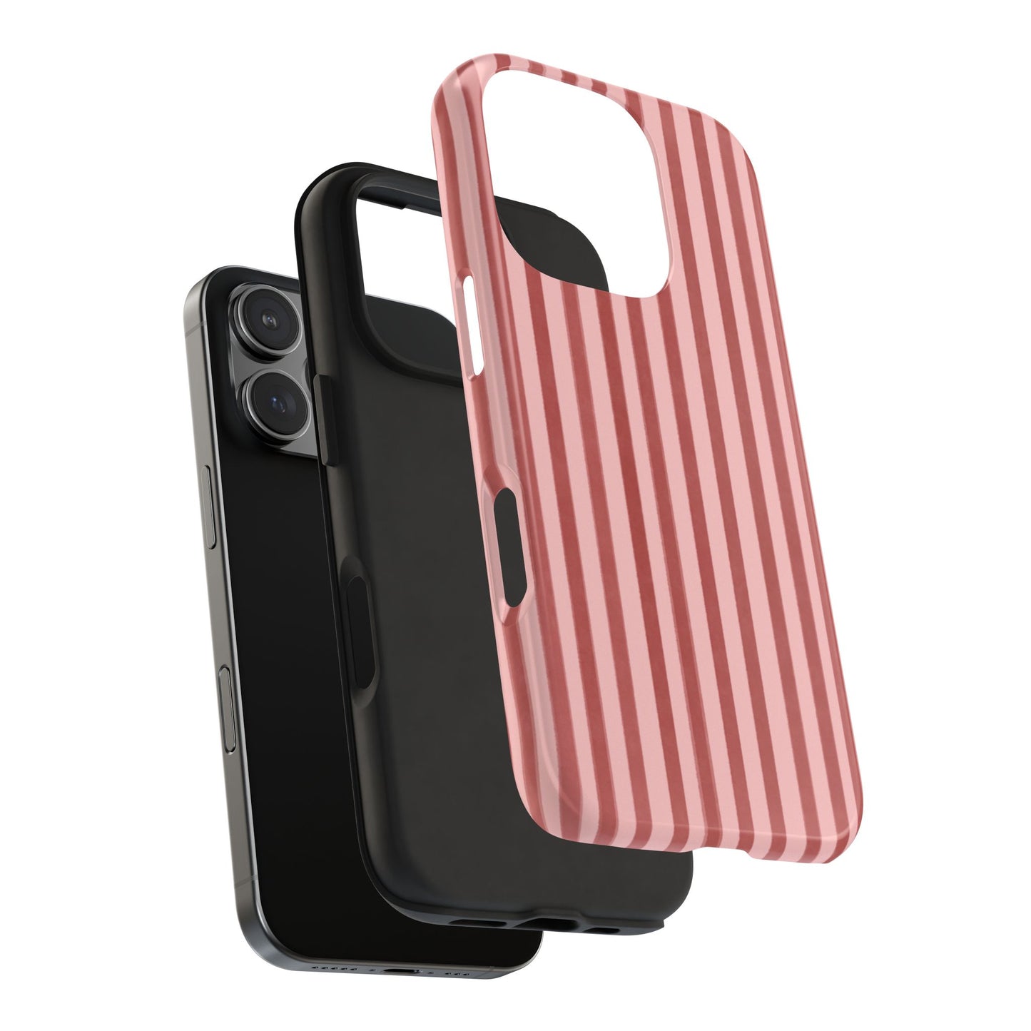 Rose Petals | Vertical Stripes Phone Case Tough Phone Case