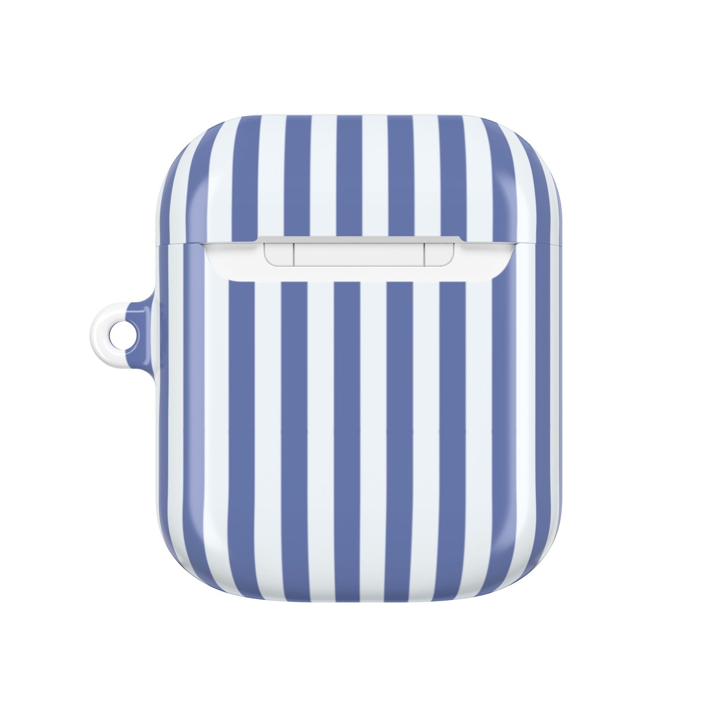 High Tide — Striped Blue & White AirPod Case  Nautical Protective Cover