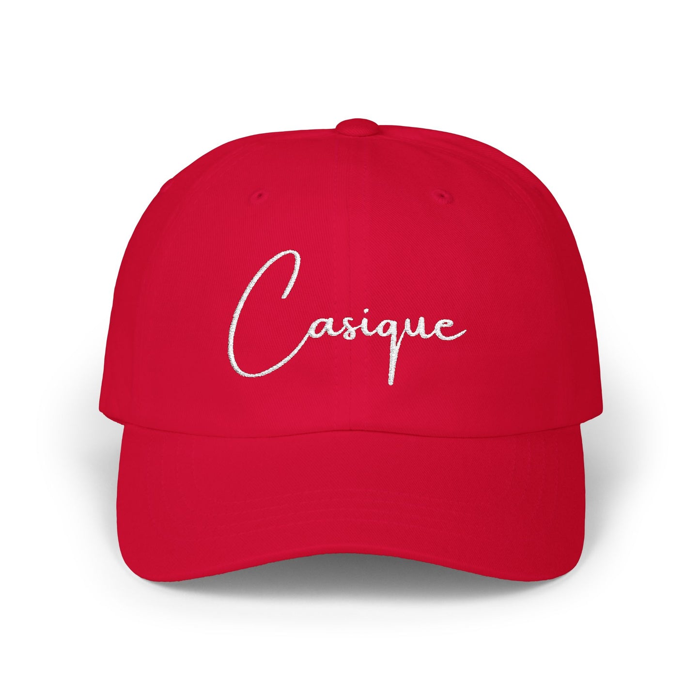 Casique Dad Cap — Minimalist Embroidered Baseball Hat