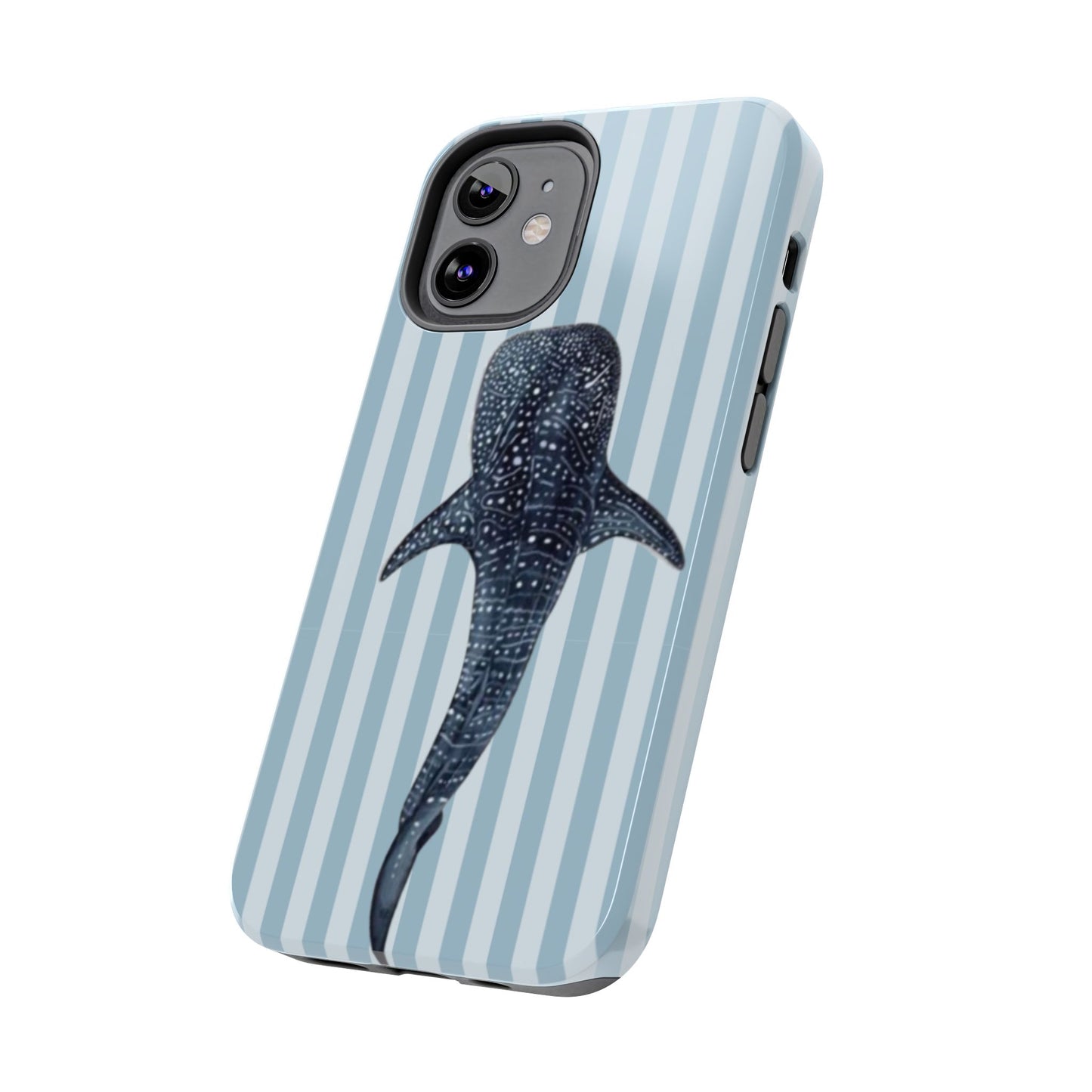 Deep Sea  — Blue Striped Tough Protective Cover