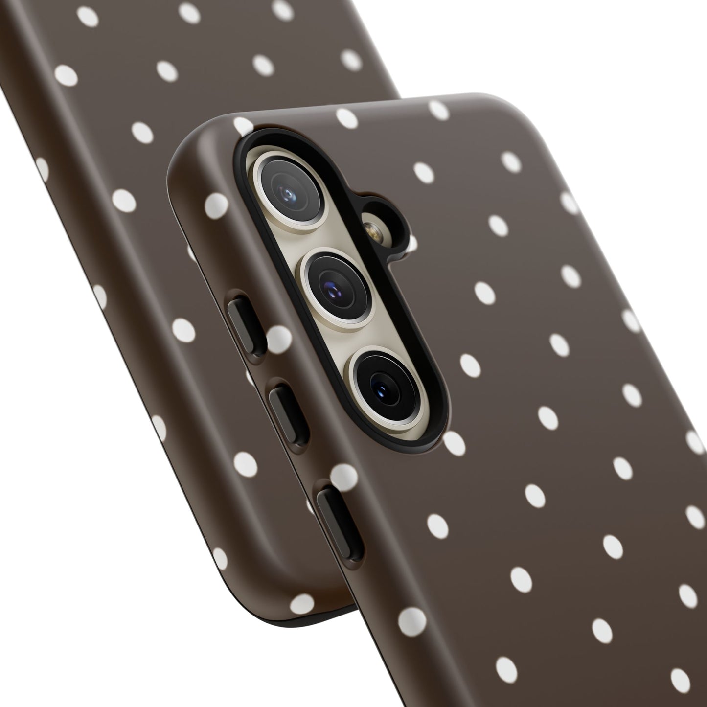Cacao Polka Dot  — Phone Case Tough Case
